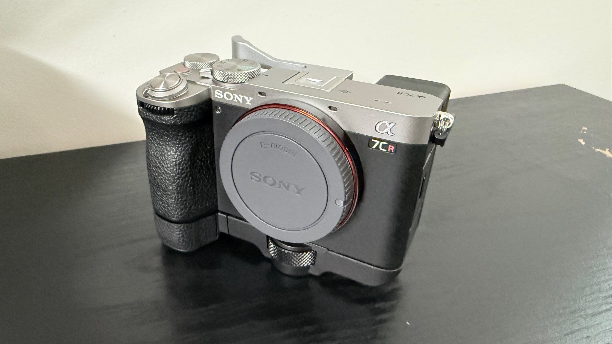 Sony a7CR Silver Body + Sony Grip, 5 Batteries, Charger, B...