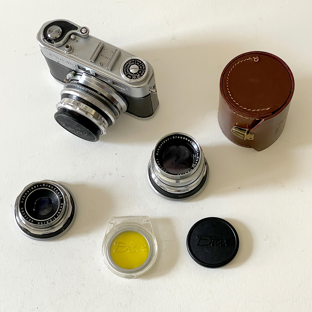 Diax IIB Near-Mint Collector's Kit - 3 Lenses (35/50/90), ...