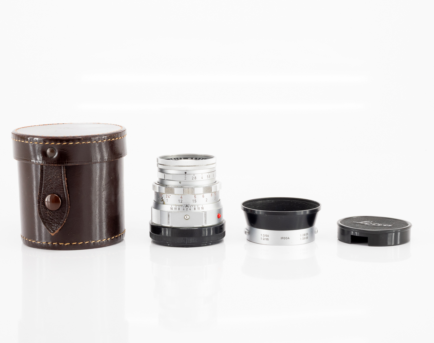 Leica Summicron 50mm F2 Dual Range Lens M Mount - No Eyes ...