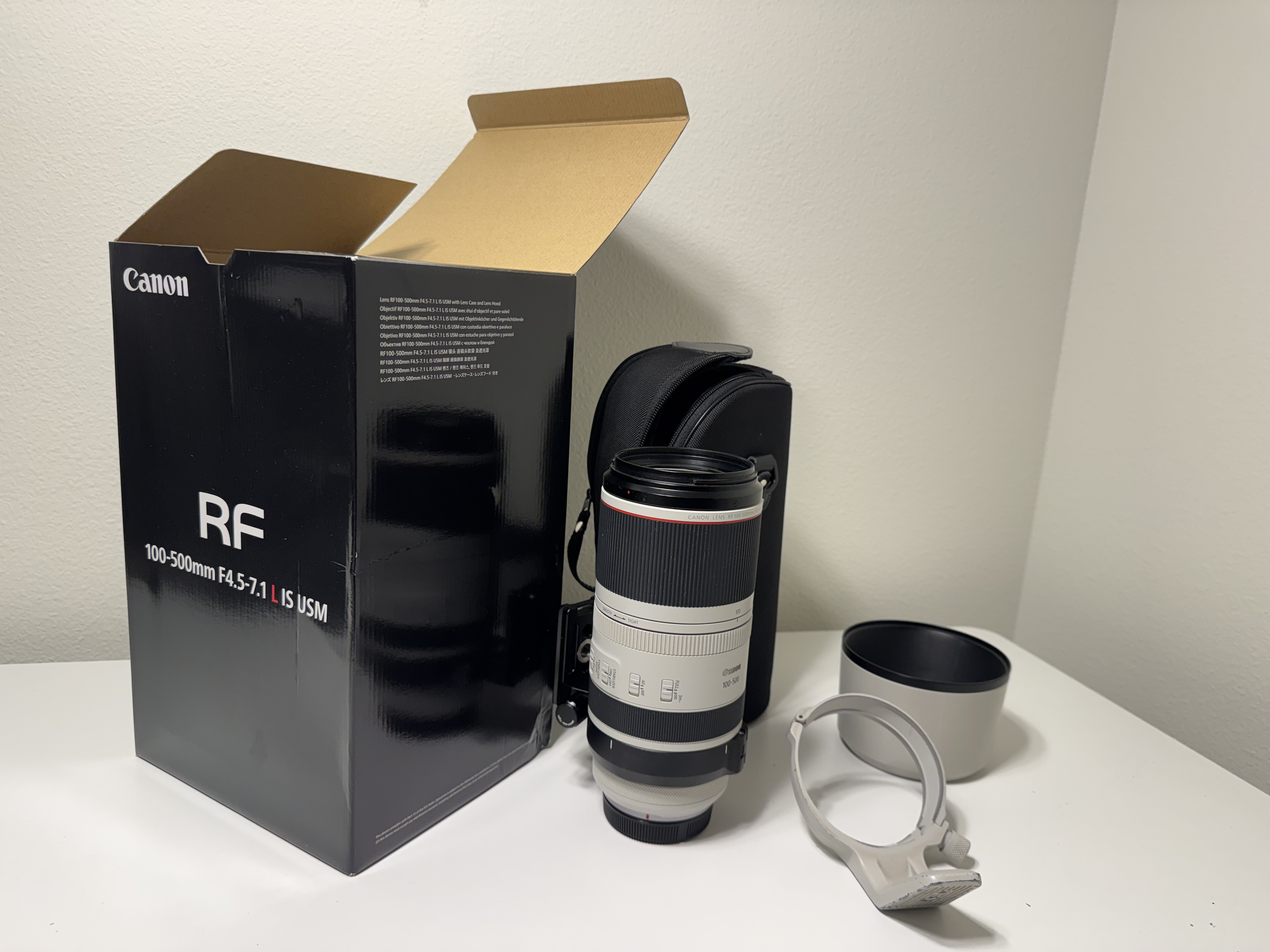 Canon RF 100-500 4.5-7.1