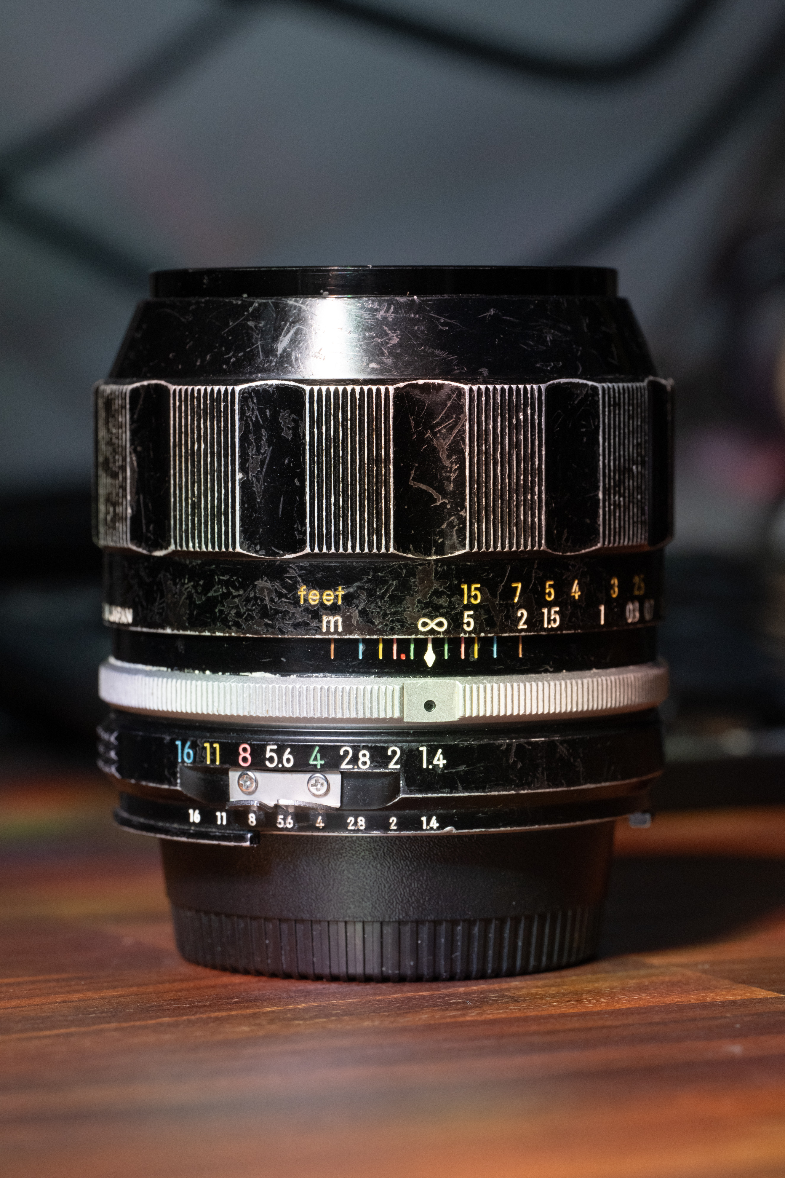 Nikon Nikkor-N C 35mm f1.4 Pre-AI, Factory AI Conversion