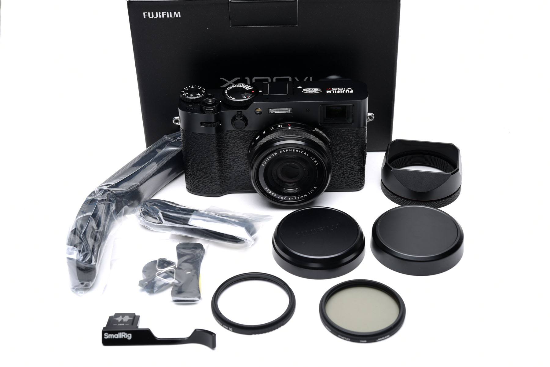 Fujifilm X100VI Black with extras