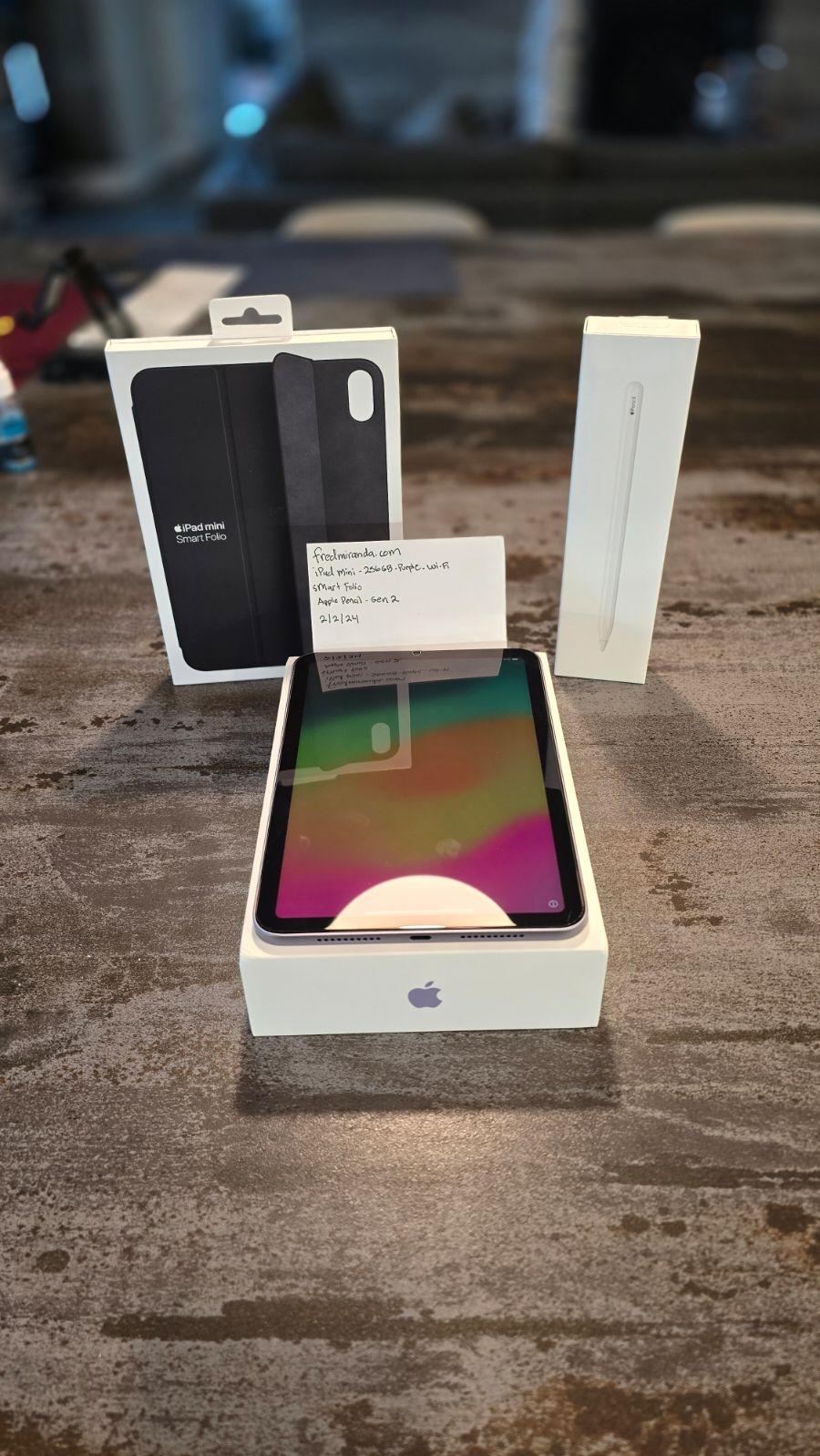 FS: iPad Mini - 6th Gen - 256gb - WiFi - Purple - FM Forums