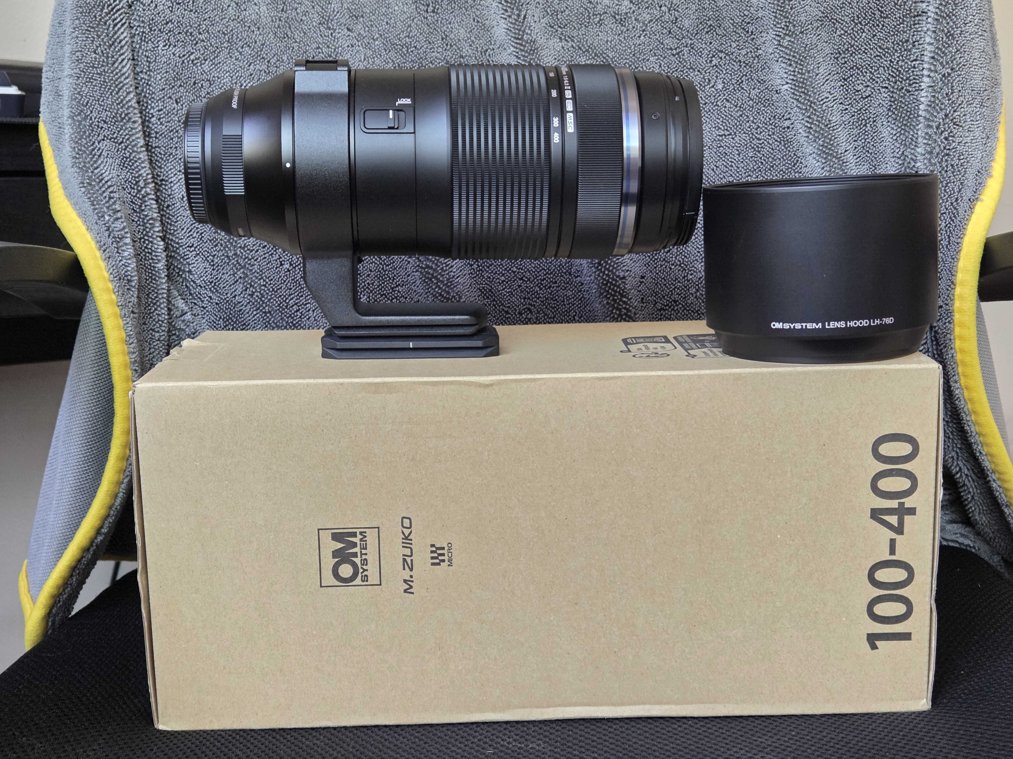 OM system / Olympus 100-400 Mk II lens excellent