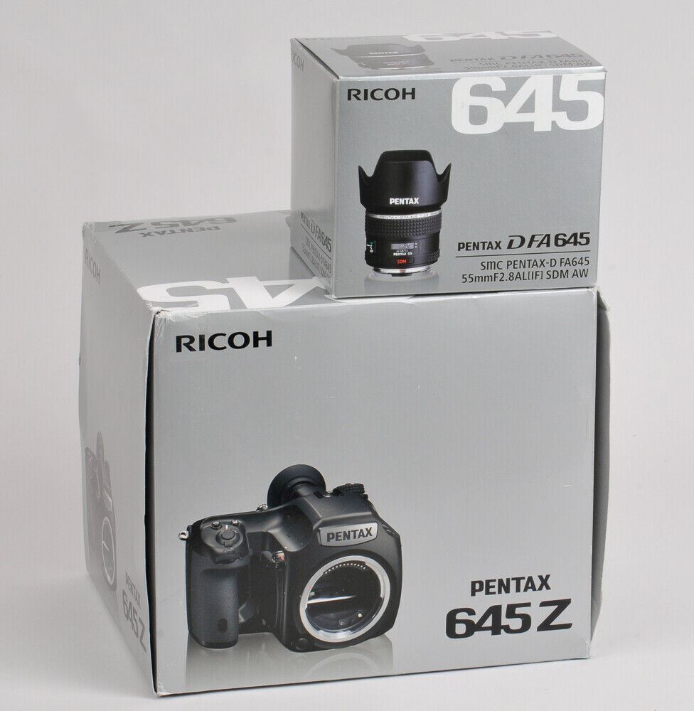 Sold: Pentax 645z and Pentax 645 D-FA 55mm f2.8 al [if] sdm aw
