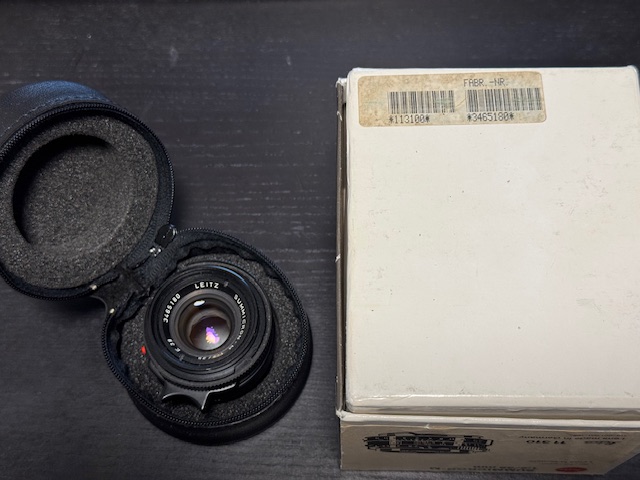 Leica 35 Summicron V4 German