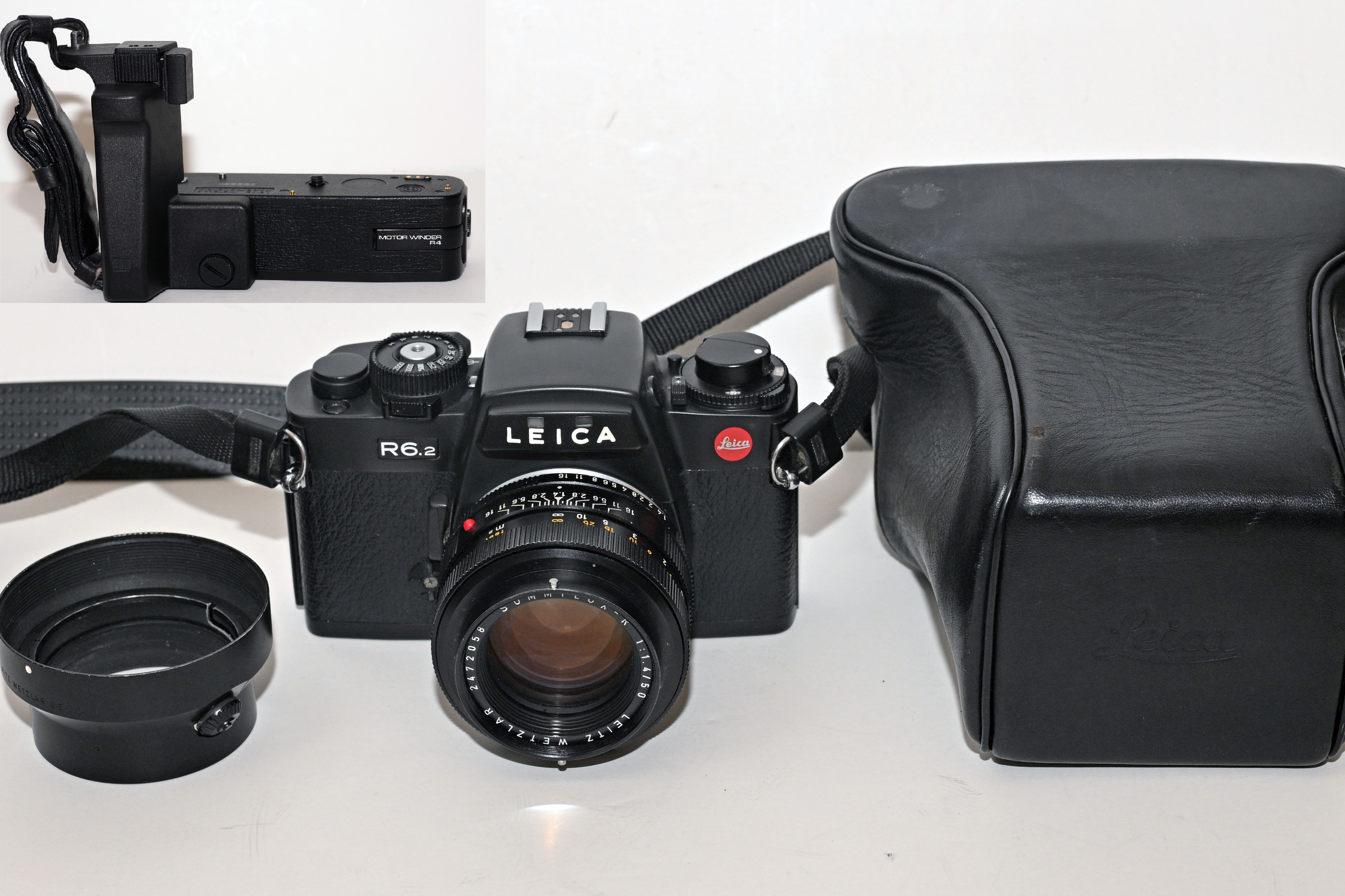 Leica R6.2 with Summilux-R 50mm 1.4 and Case