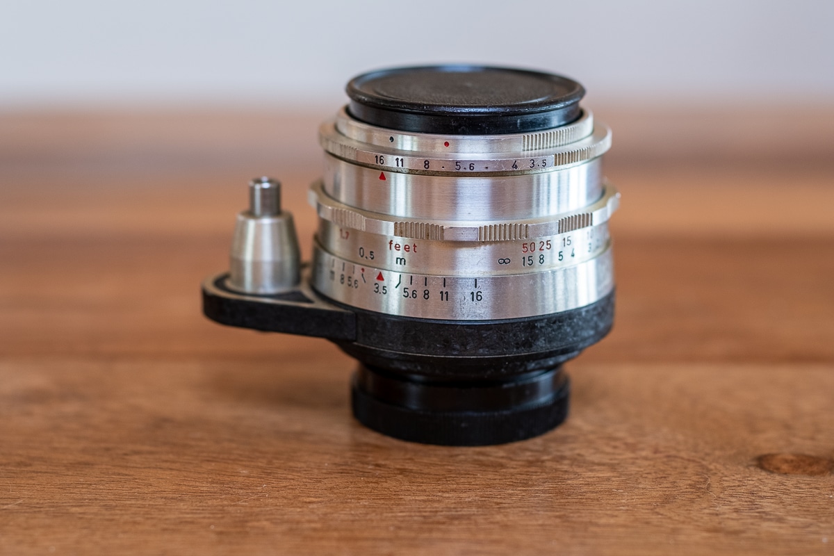 FS: Meyer-Optik Gorlitz Primotar E 50mm f/3.5 Red V Exakta mount