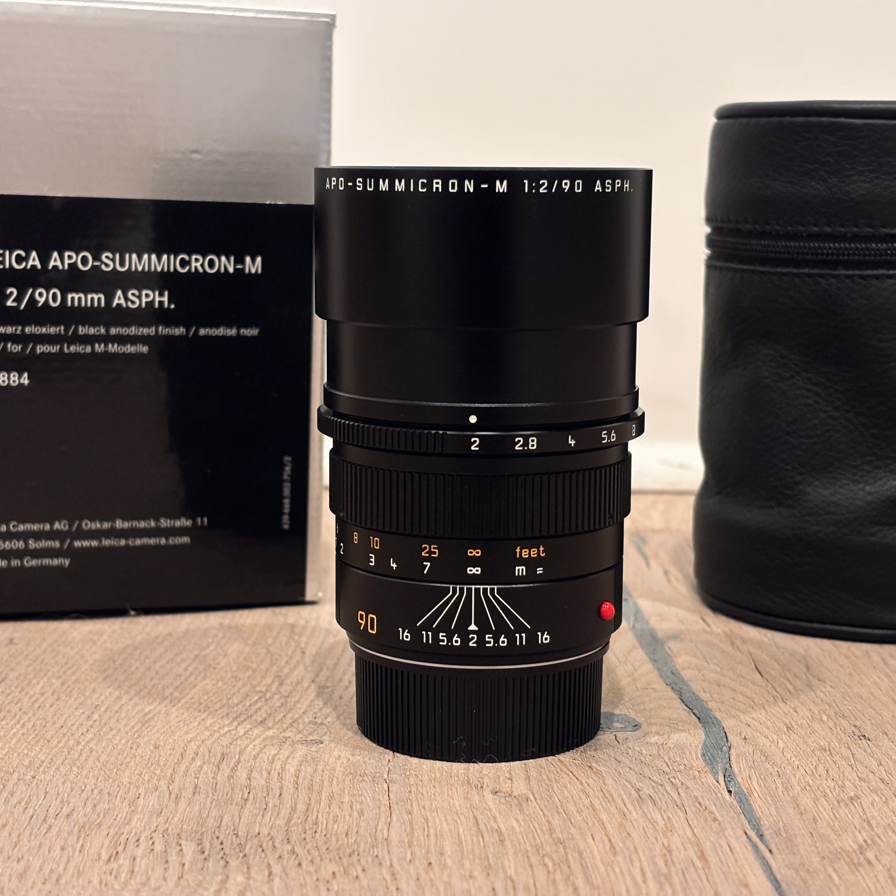 Leica Summicron F/2 90mm Canada – Objectif Monture M – Occasion – #2623997