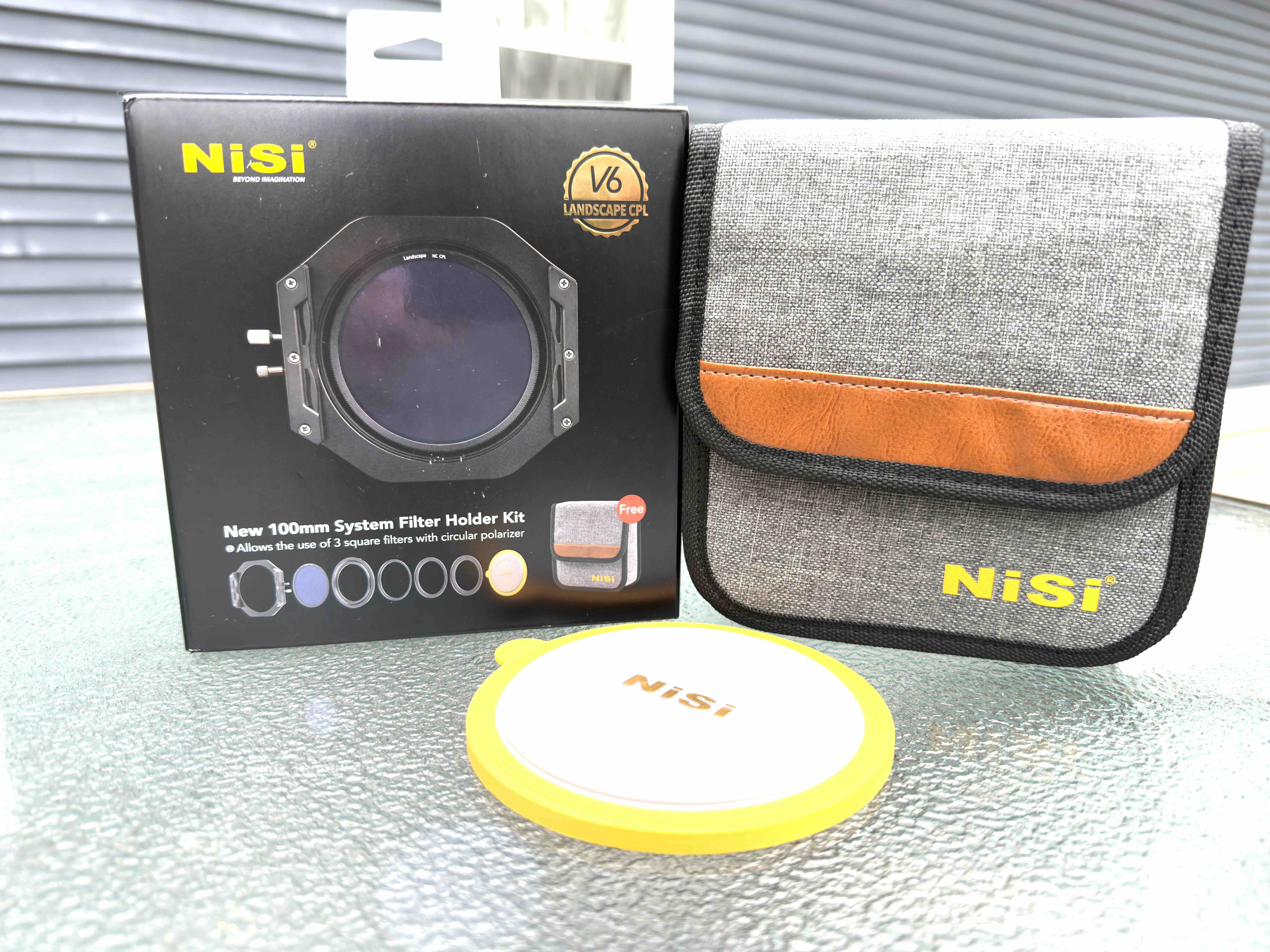NiSi V6 100mm Filter Holder with Enhanced Landscape CPL &a...