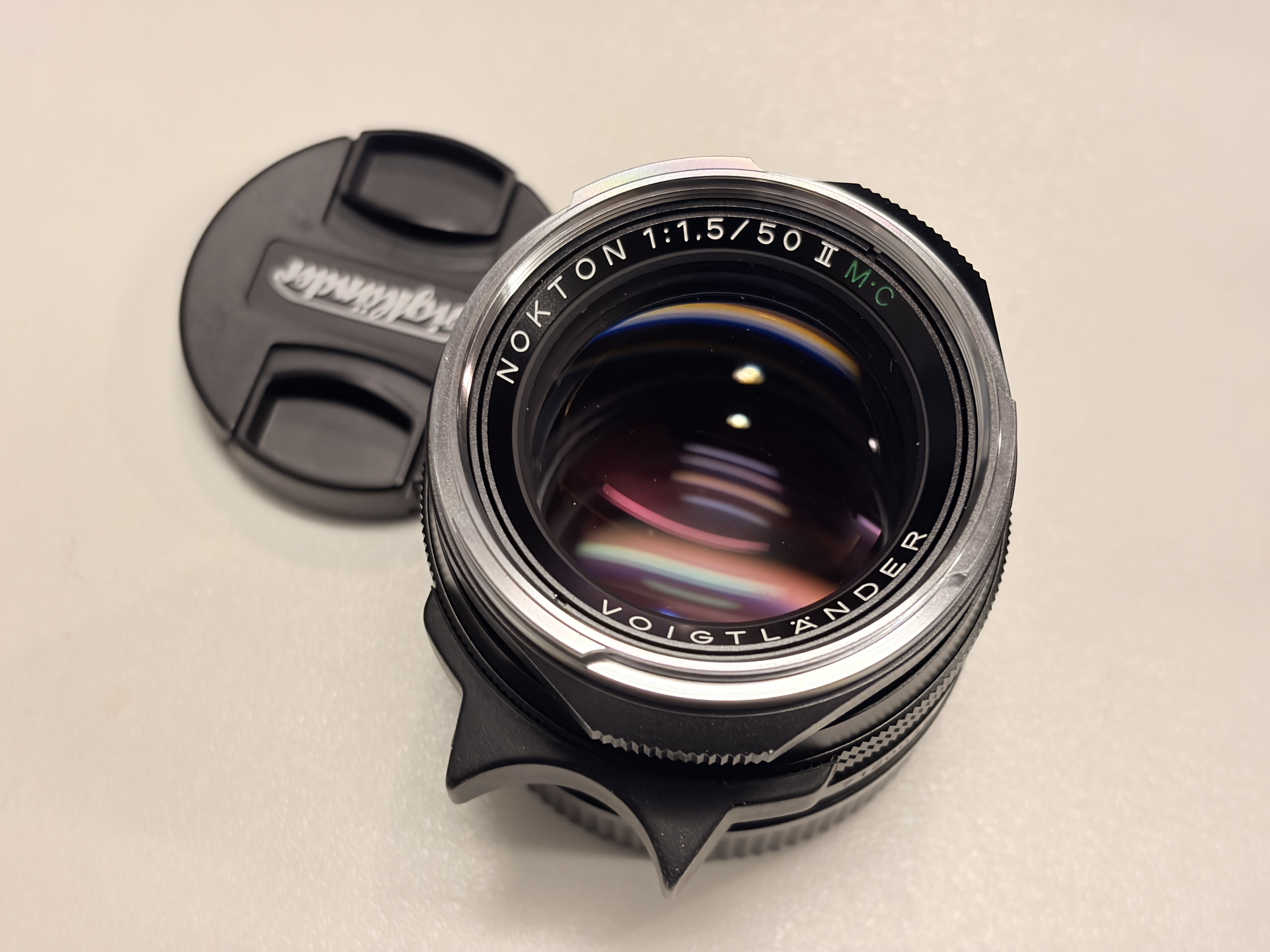 Voigtlander Nokton 50mm f/1.5 Aspherical II MC Lens (Black)