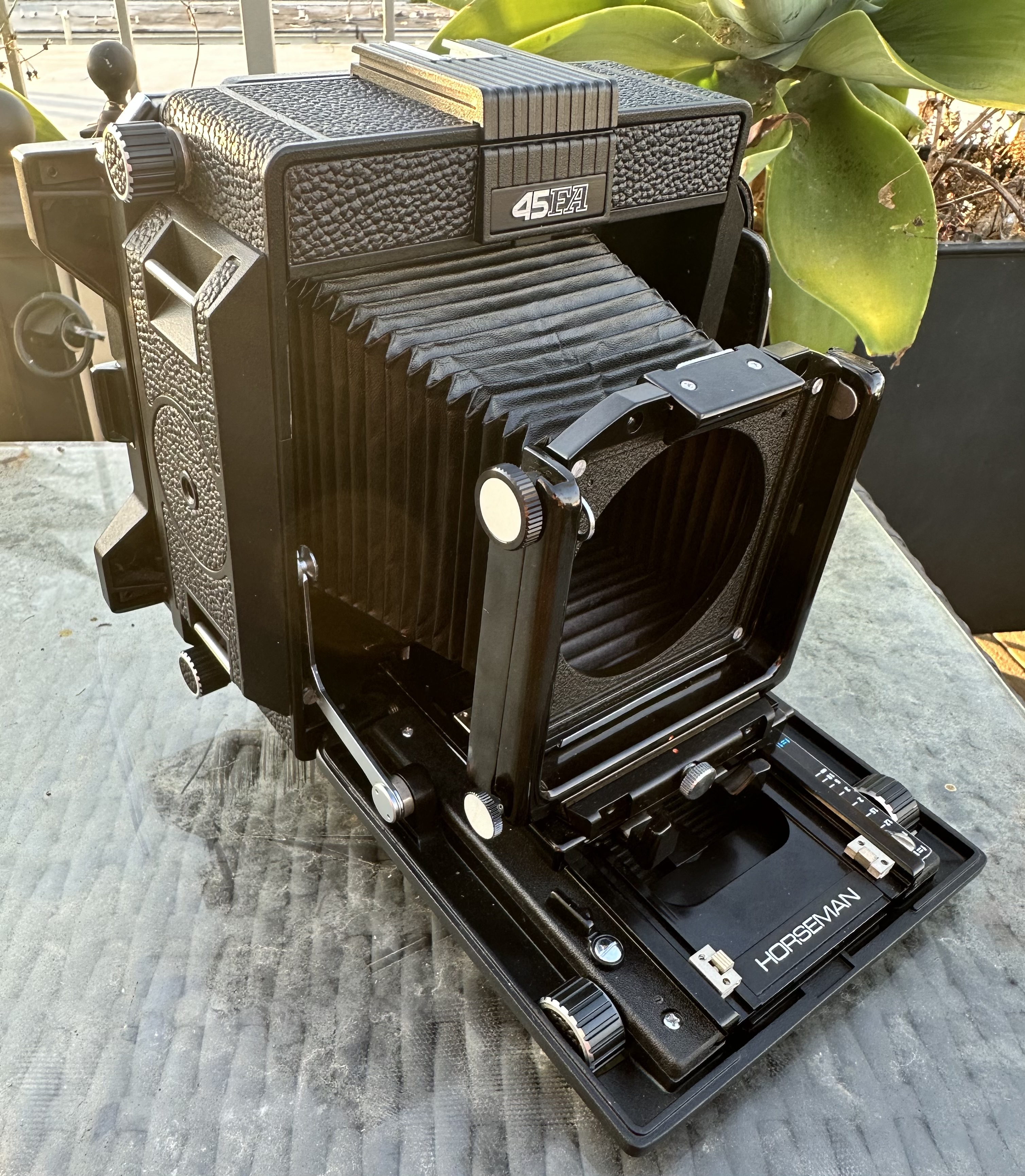 Sold: Horseman 45FA 4x5 Large Format View Camera + Lens Boards +