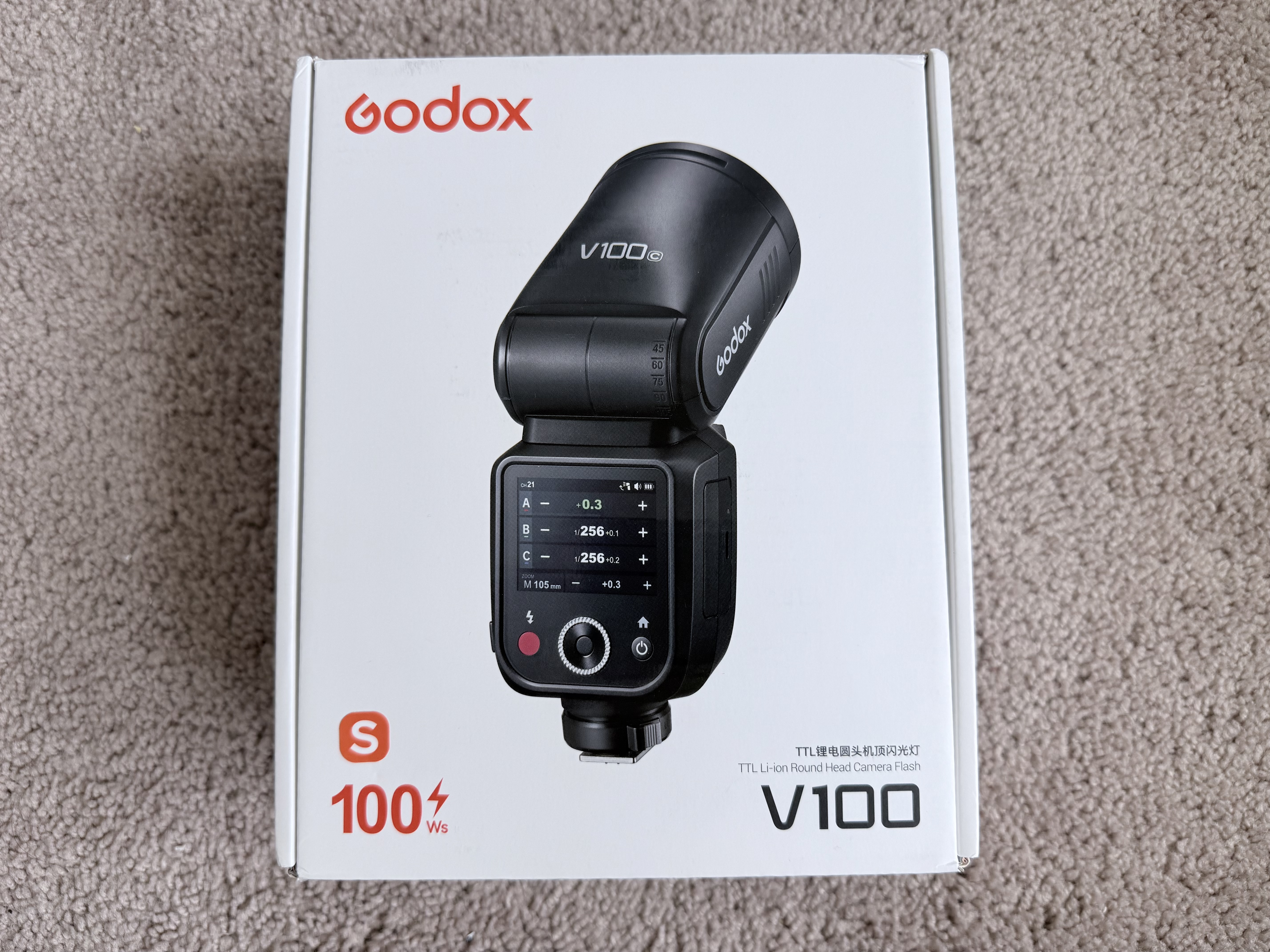 LNIB Godox V100 for Sony