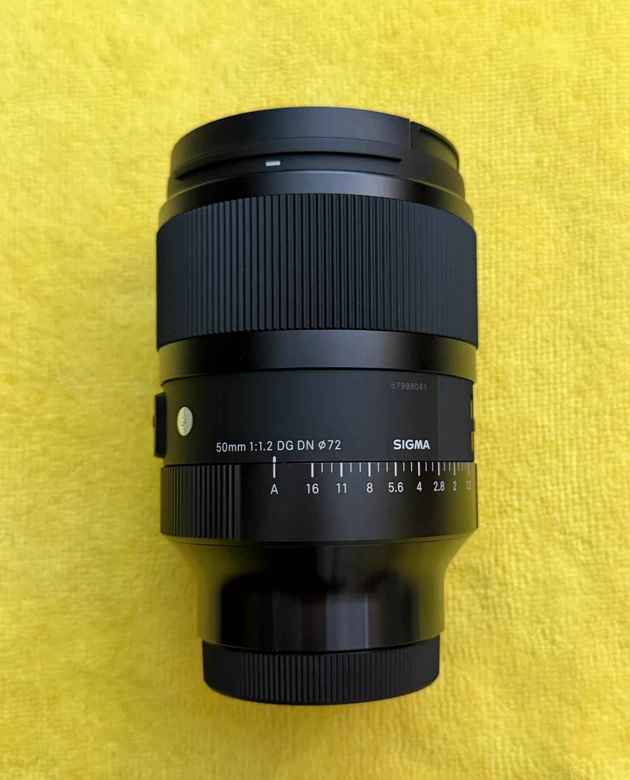 Sigma 50mm F1.2 FE Lens for Sony Mount - with 4 Year AllSt...