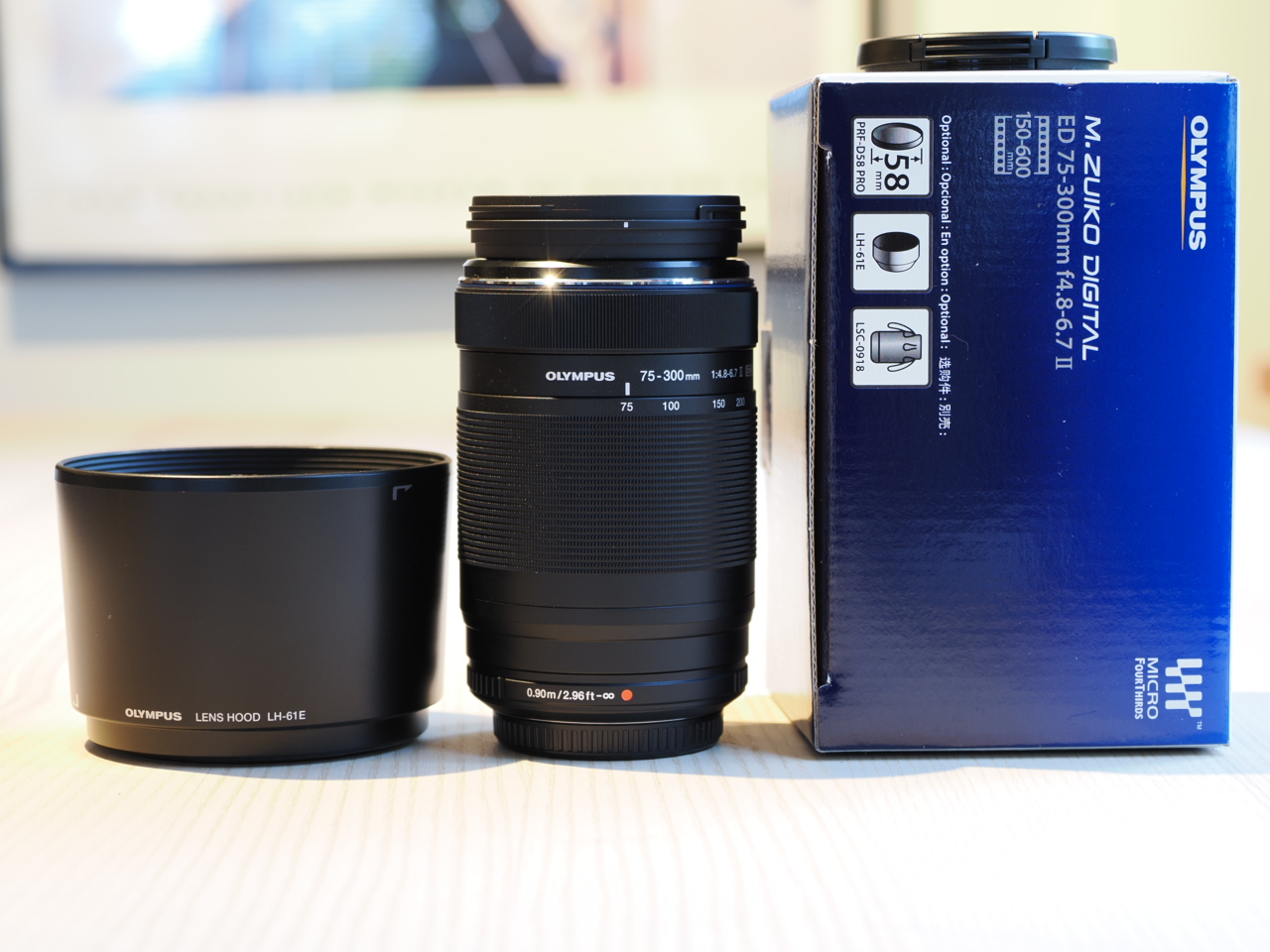 Sold Olympus 75300mm II, like new in box, + OEM hood FM Forums