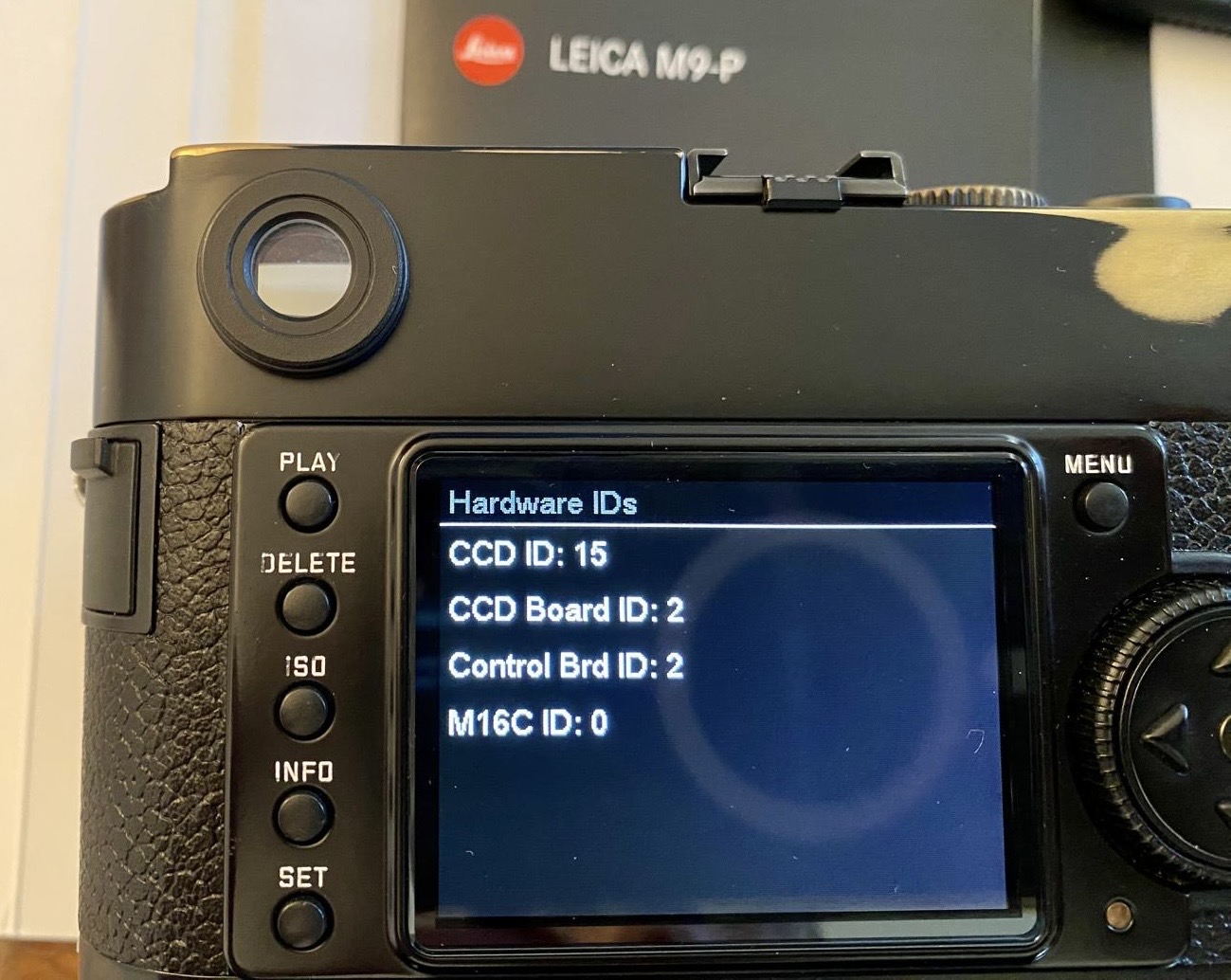 Sold: LEICA M9-P “Black Paint” Sensor ID15 - FM Forums