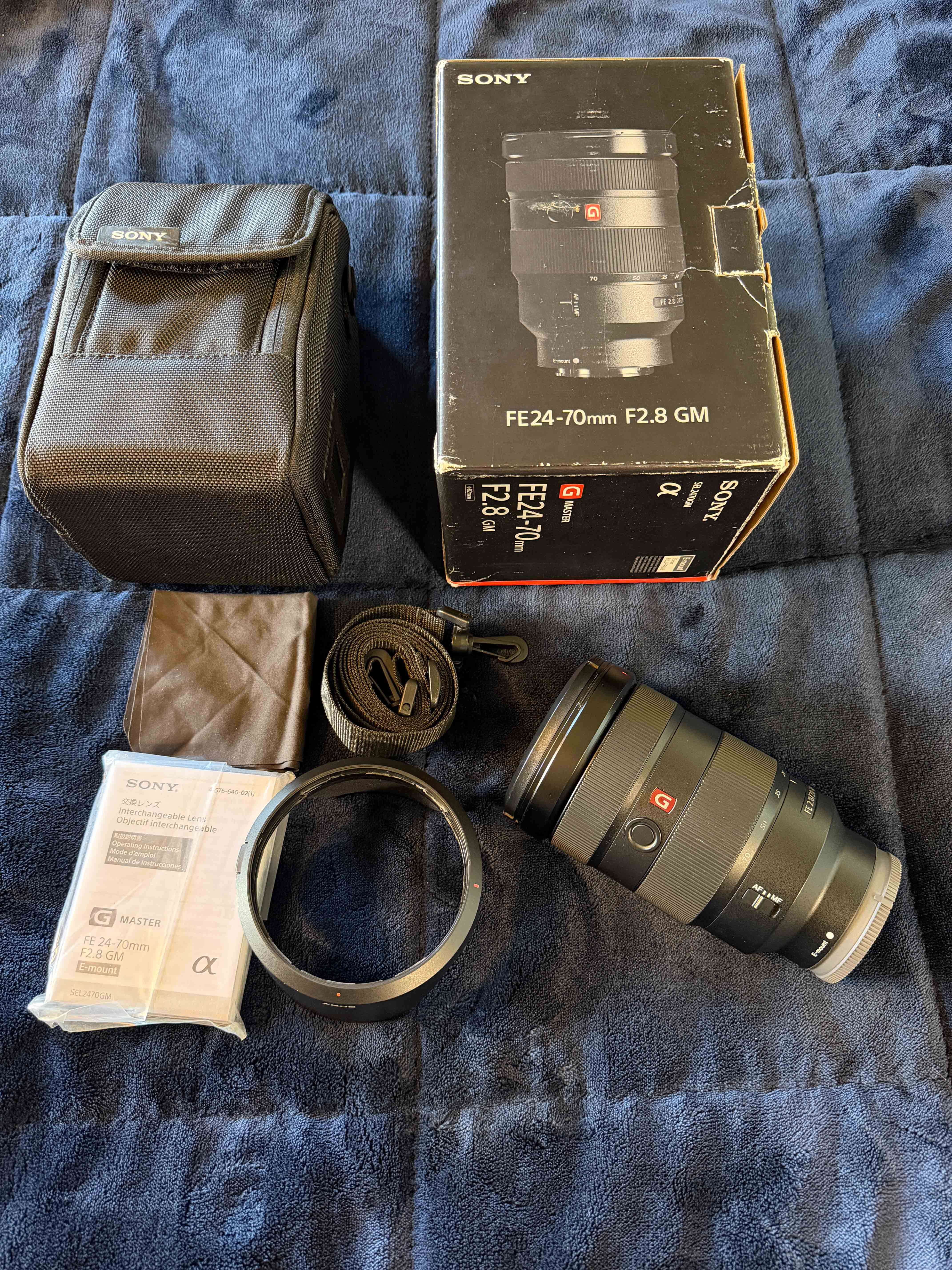 Sony 24-70 GM 1 - Excellent Condition