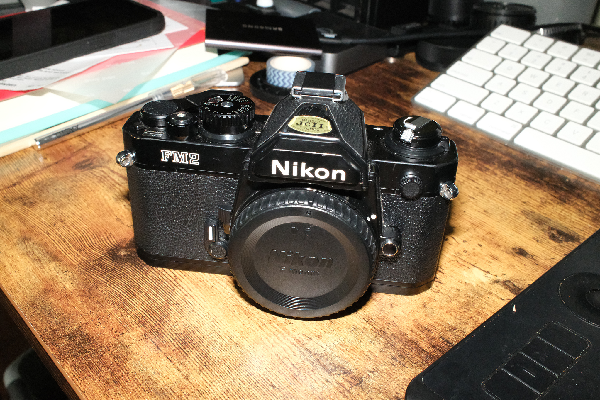 Nikon FM2 with Nikkor 50mm f/1.4 AI-S lens