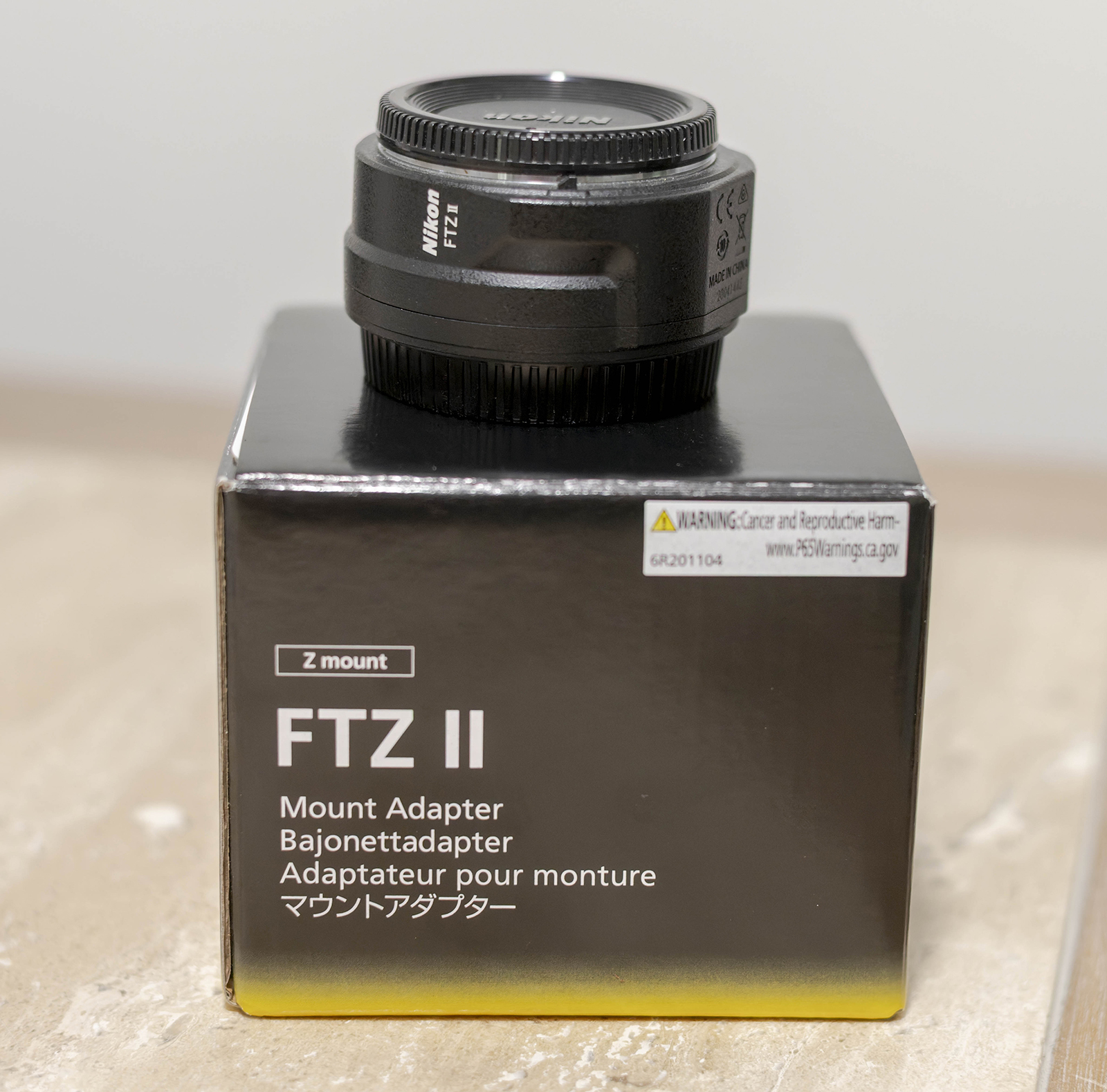 Nikon FTZ II Mount Adapter