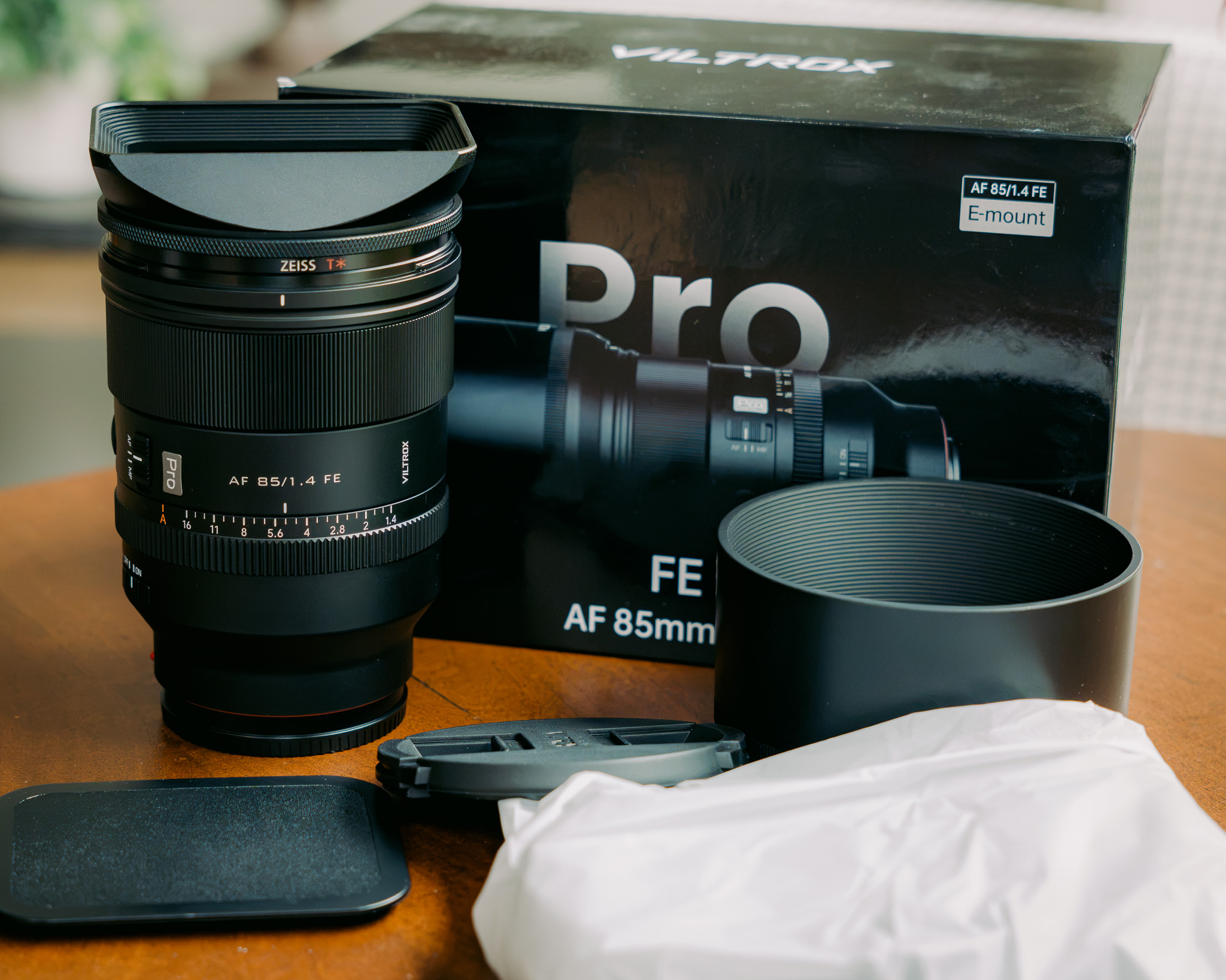VILTROX AF PRO 85MM F1.4 LENS | SONY FE | SQUARE METAL L...