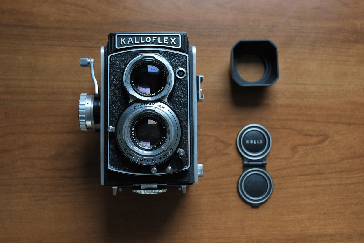 Appareil Photo Vintage Kalloflex Kowa Optical 2 6x6 - Pour Pièces/collection