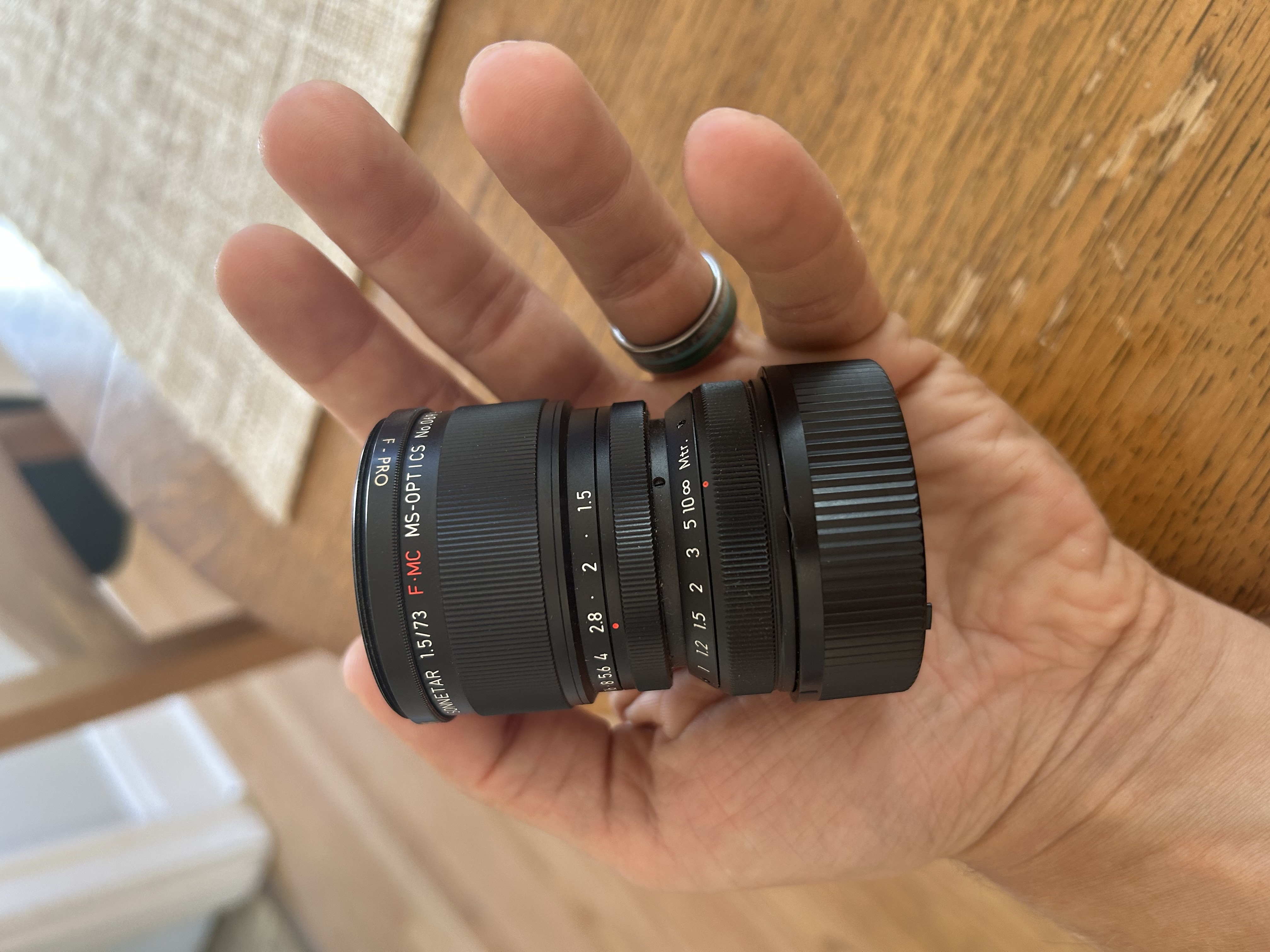 MS-OPTICS Sonnetar 73/1.5 Silver Mマウント MS-OPTICS Sonnetar 73/1.5 Silver Mマウント 【公式通販】