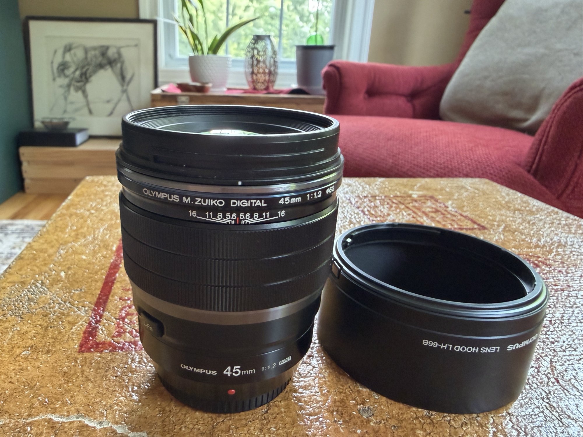 Olympus 45mm F1.2 Pro