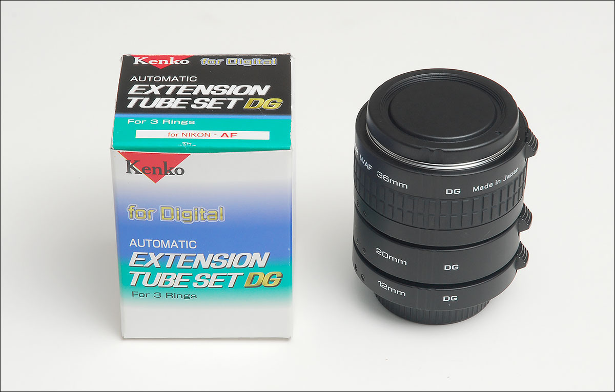 Sold Kenko Automatic Extension Tube Set DG for Nikon FM Forums