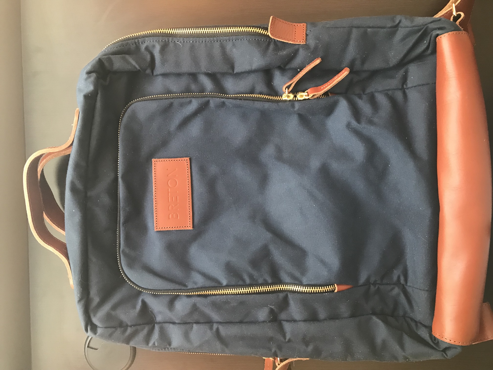breton company leather backpack FS: Breton Backpack - The Modern Day Briefcase