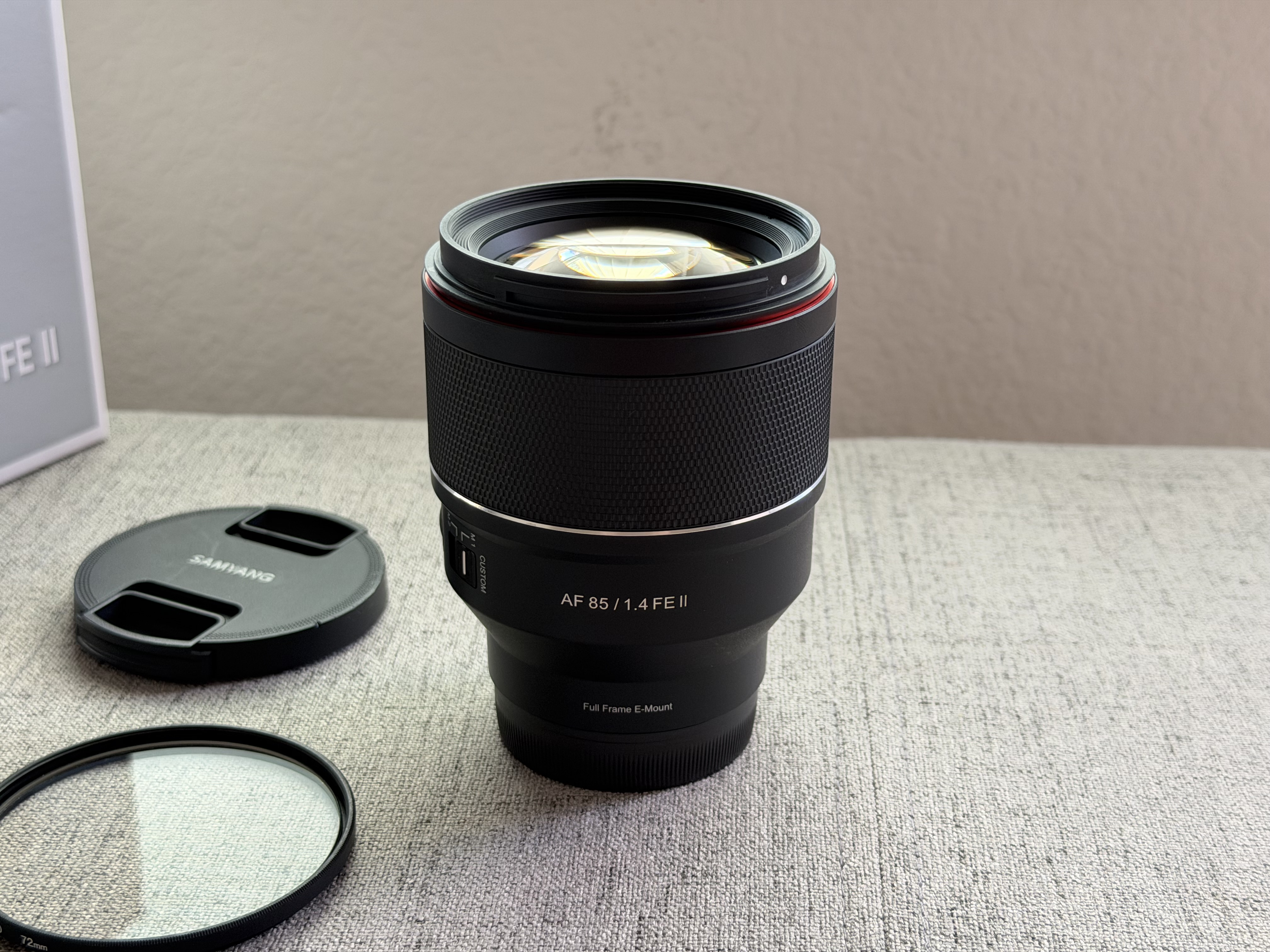 Samyang AF 85mm F1.4 FE II - $300