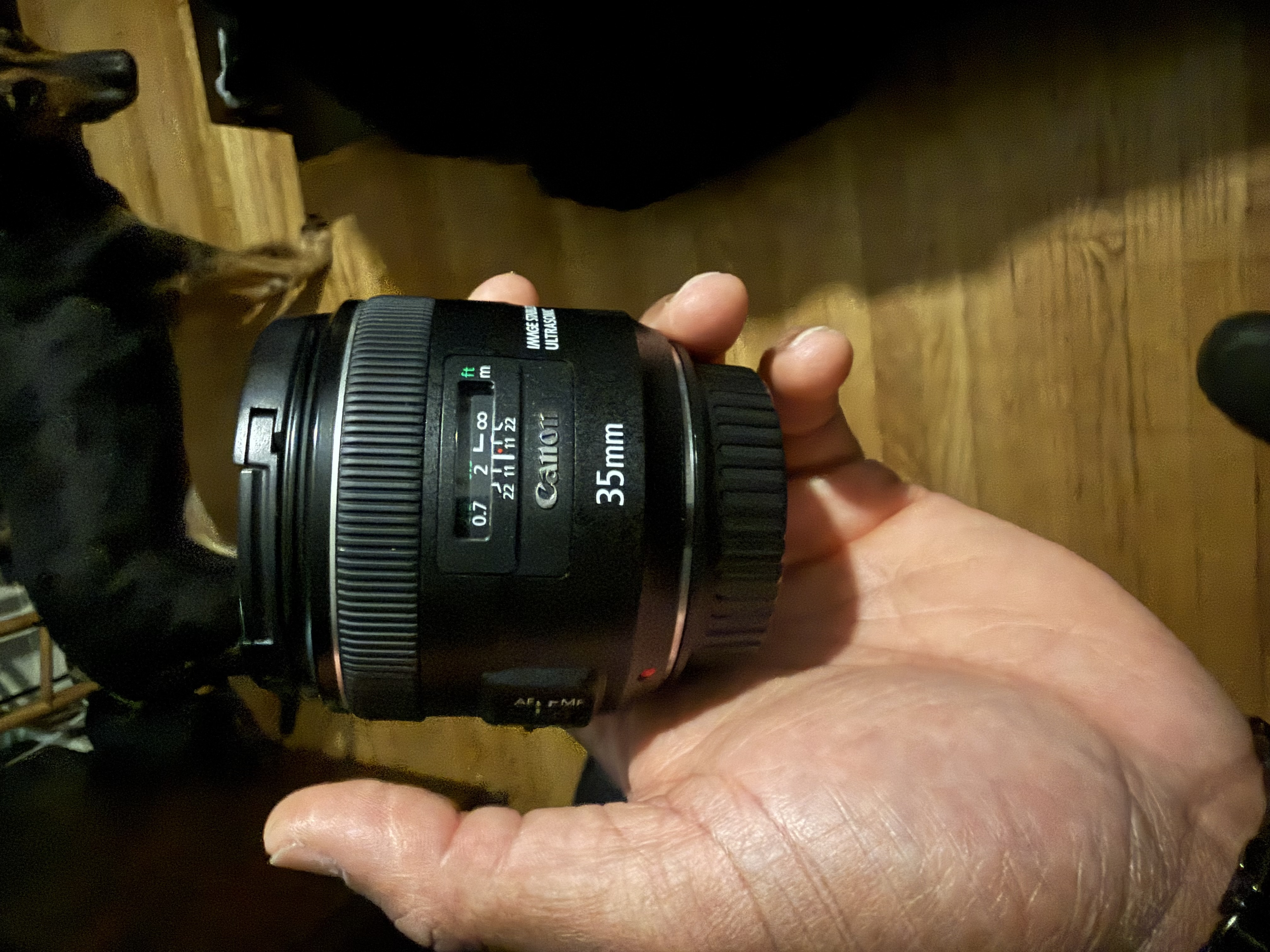 Canon 35mm F2 EF IS USM lens