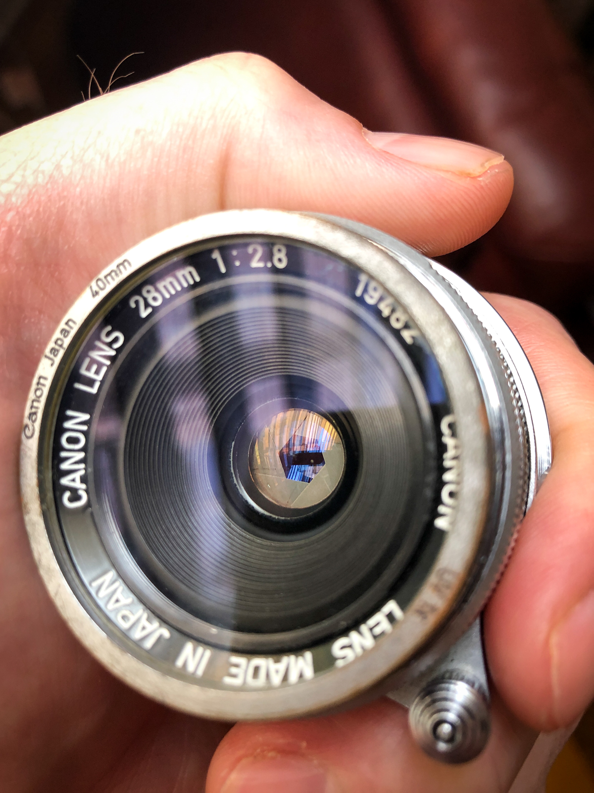 Canon 28mm F2.8 / L39 Garry Winogrand