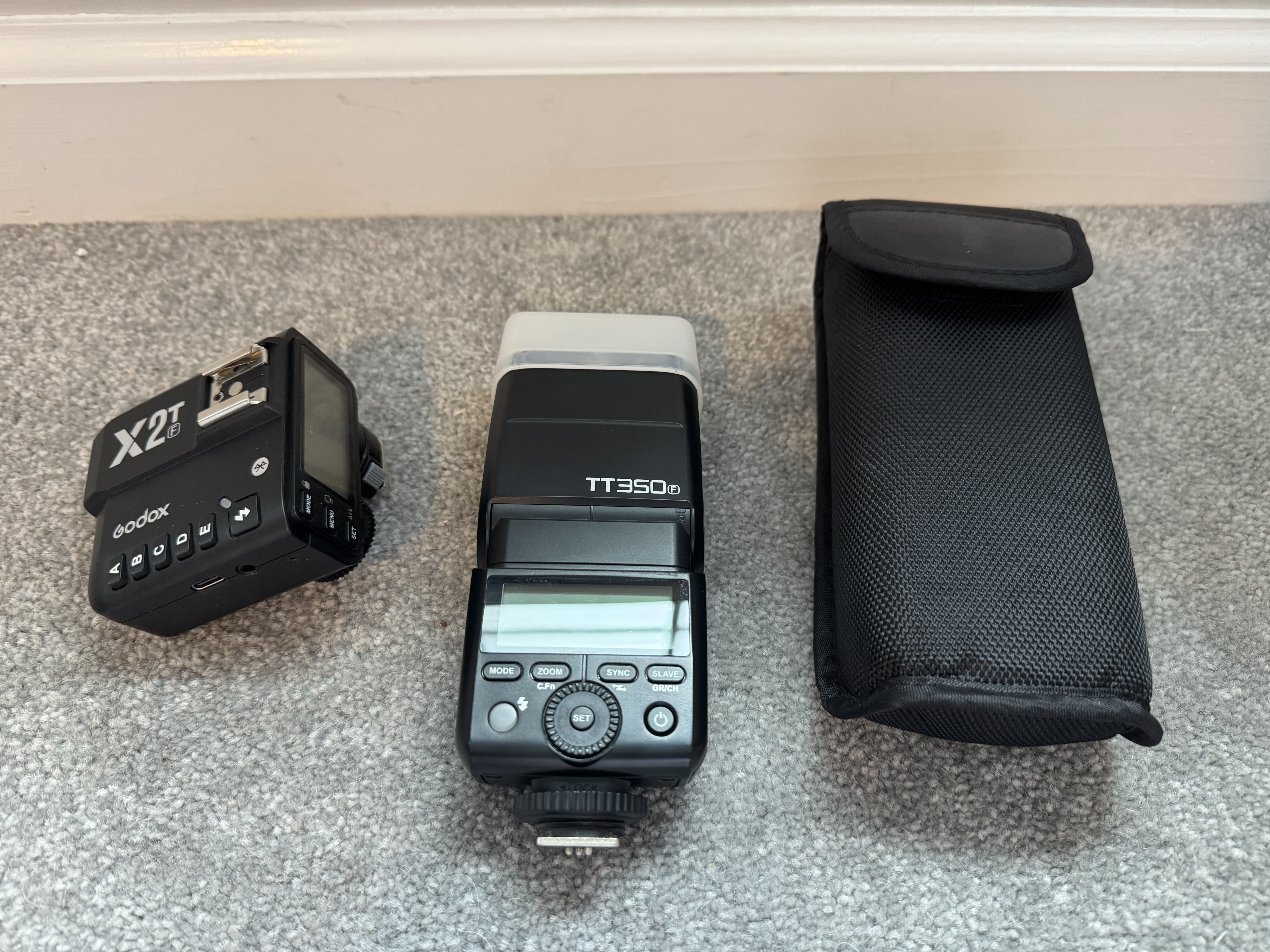 Godox TT350F Flash And X2T-F Trigger for Fujifilm $45
