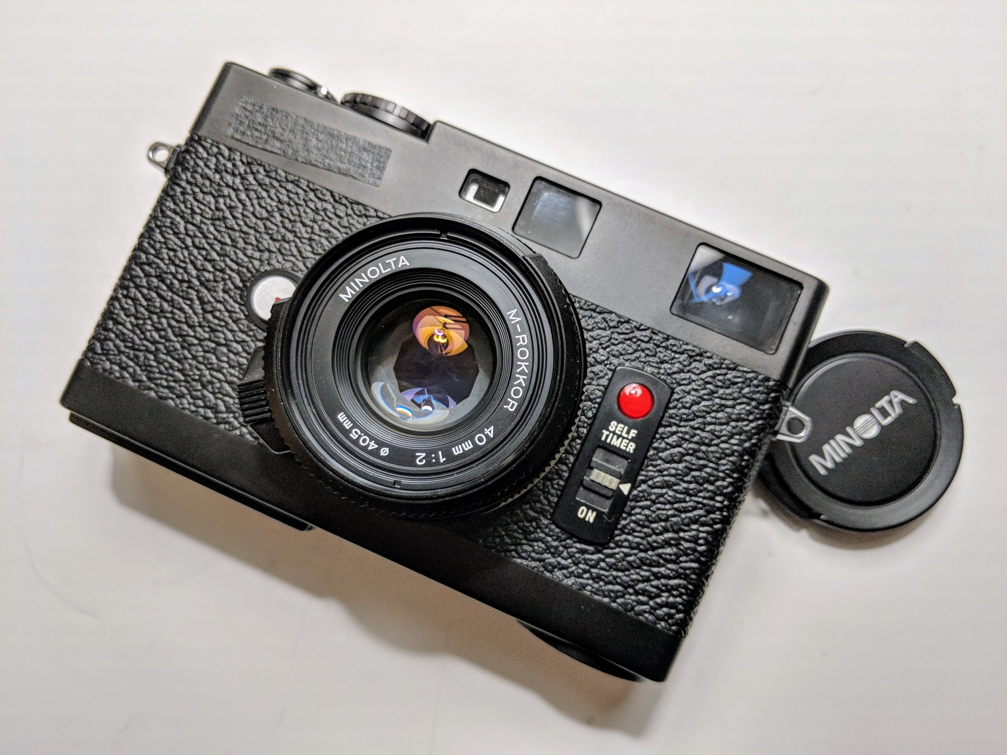 Sold: Minolta CLE Kit (40/2, hood, flash) - FM Forums