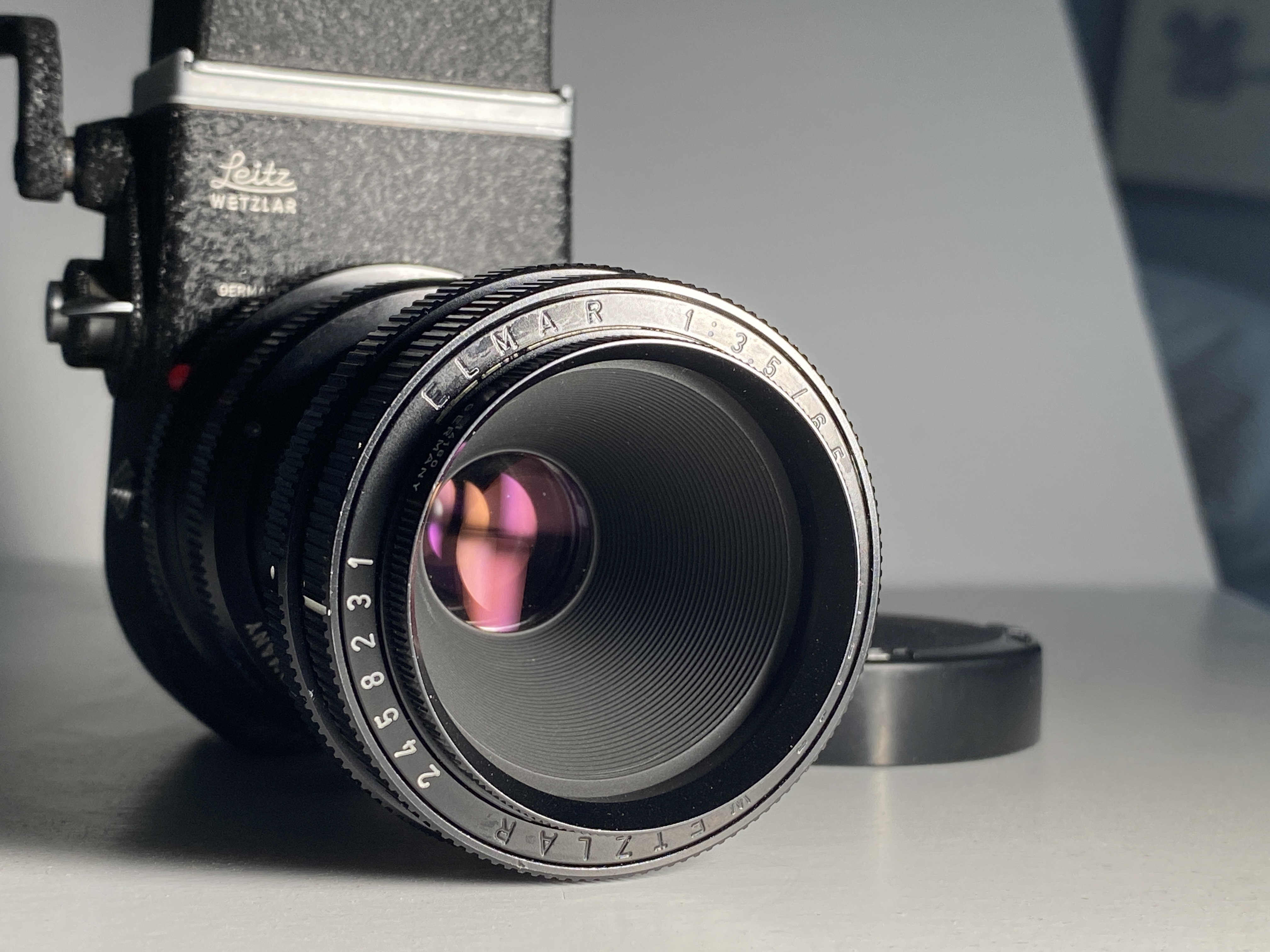 FS: Rare Leica 65mm Elmar Macro Black Version with vintage