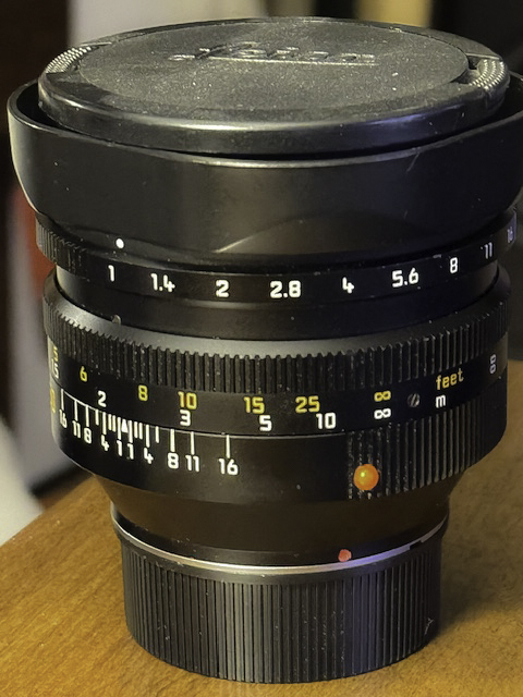 Leica Noctilux-M 50mm f/1 $4450