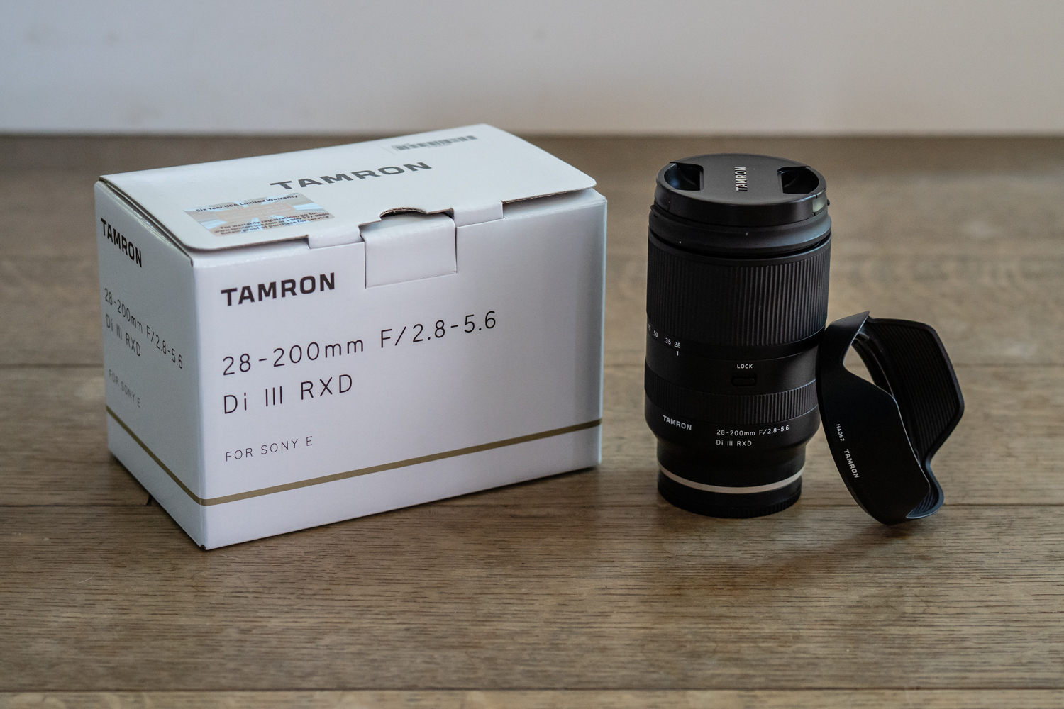 Tamron 28-200 F2.8 Sony E Mount TAMRON 28-200mm F/2.8-5.6 Di III RXD