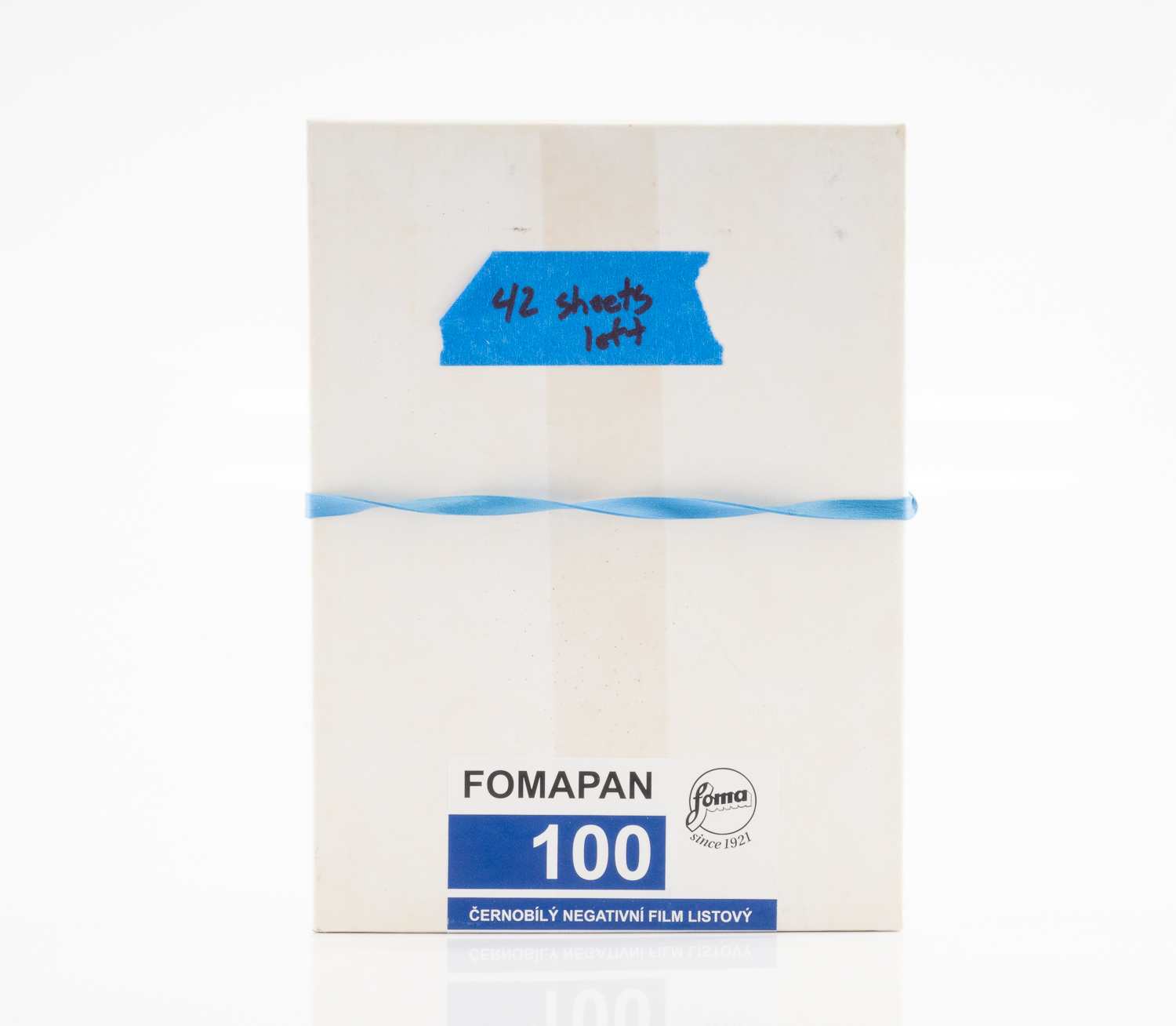 Foma FOMAPAN 100 Classic 4x5" B&W Negative Film, ...