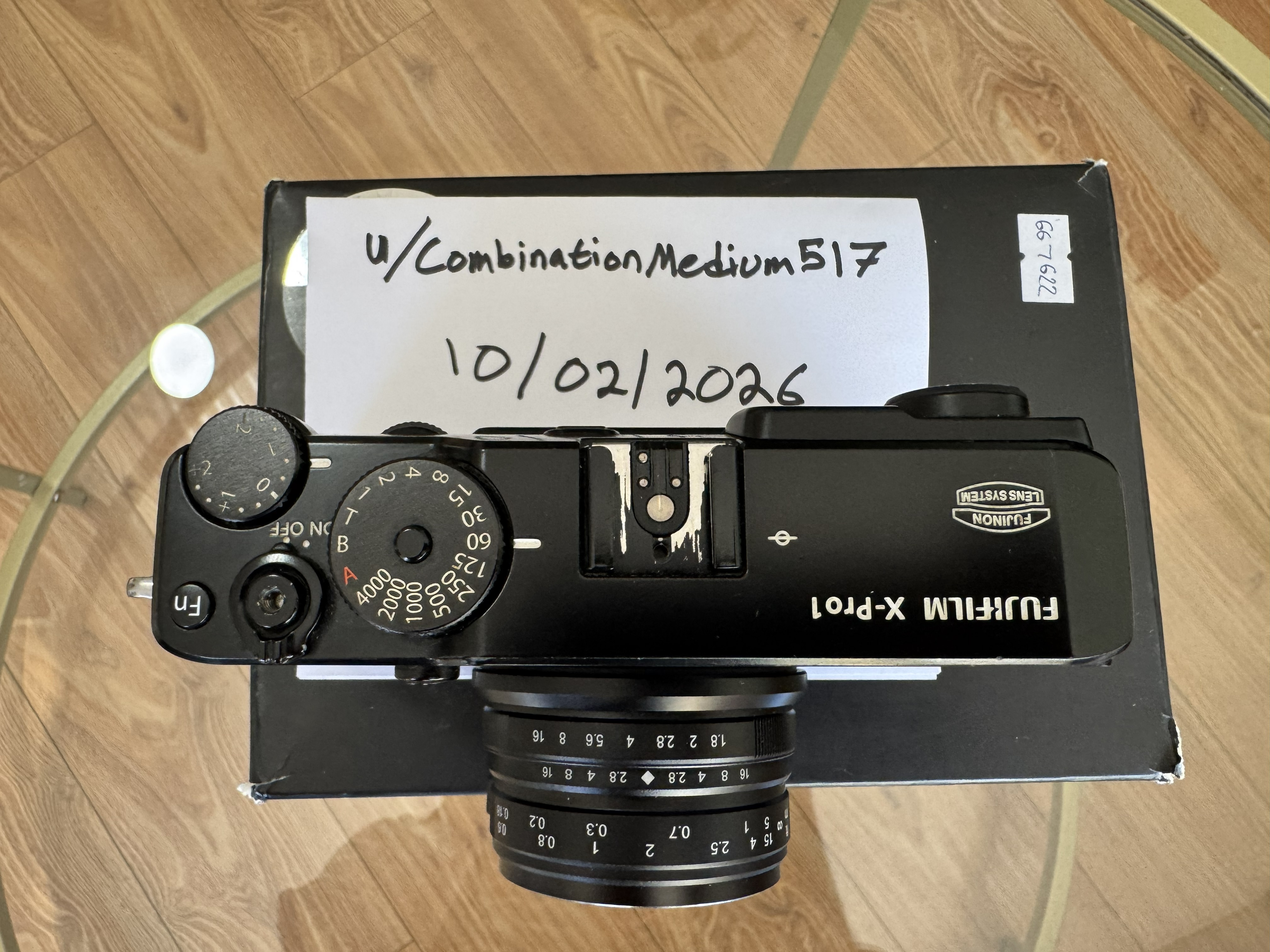 FS: Fujifilm X-Pro1 + 7Artisans 25mm f/1.8 + Accessories - $575