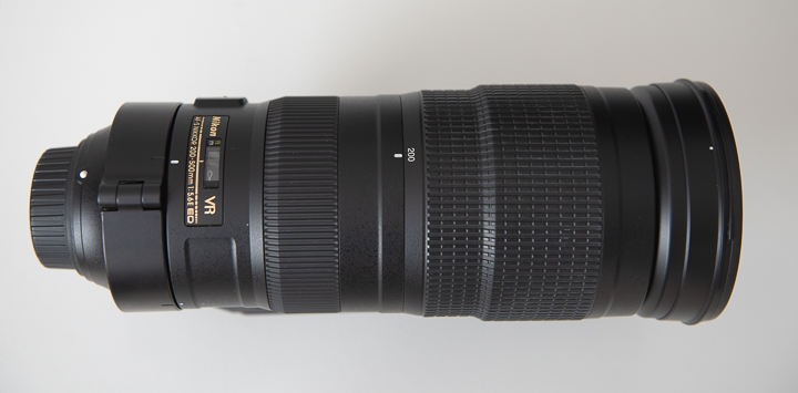 Nikkor AF-S 200-500mm f5.6 E ED VR with Kirk Lens Collar a...