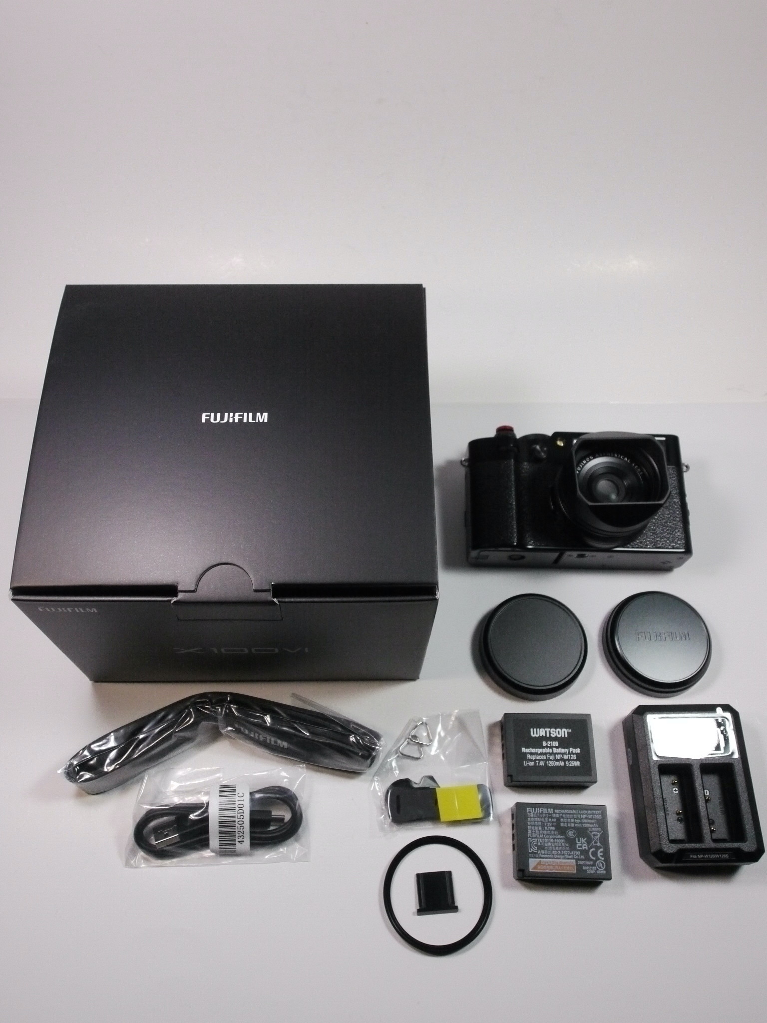 FUJIFILM Fuji X100VI, Black, Shutter# 500
