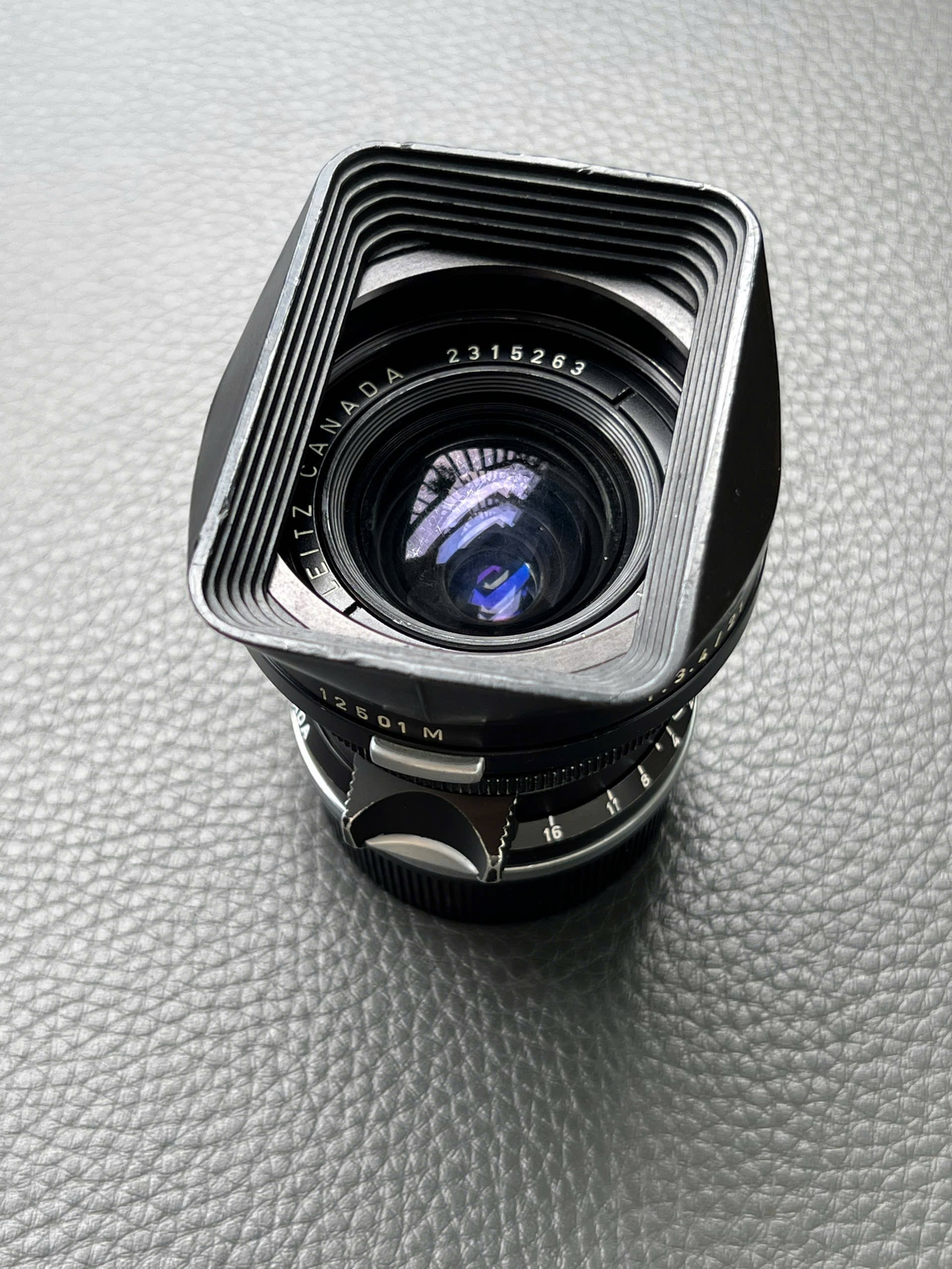 EXC++ Leica Elmarit 28 F2.8 transition 8 element – made in...