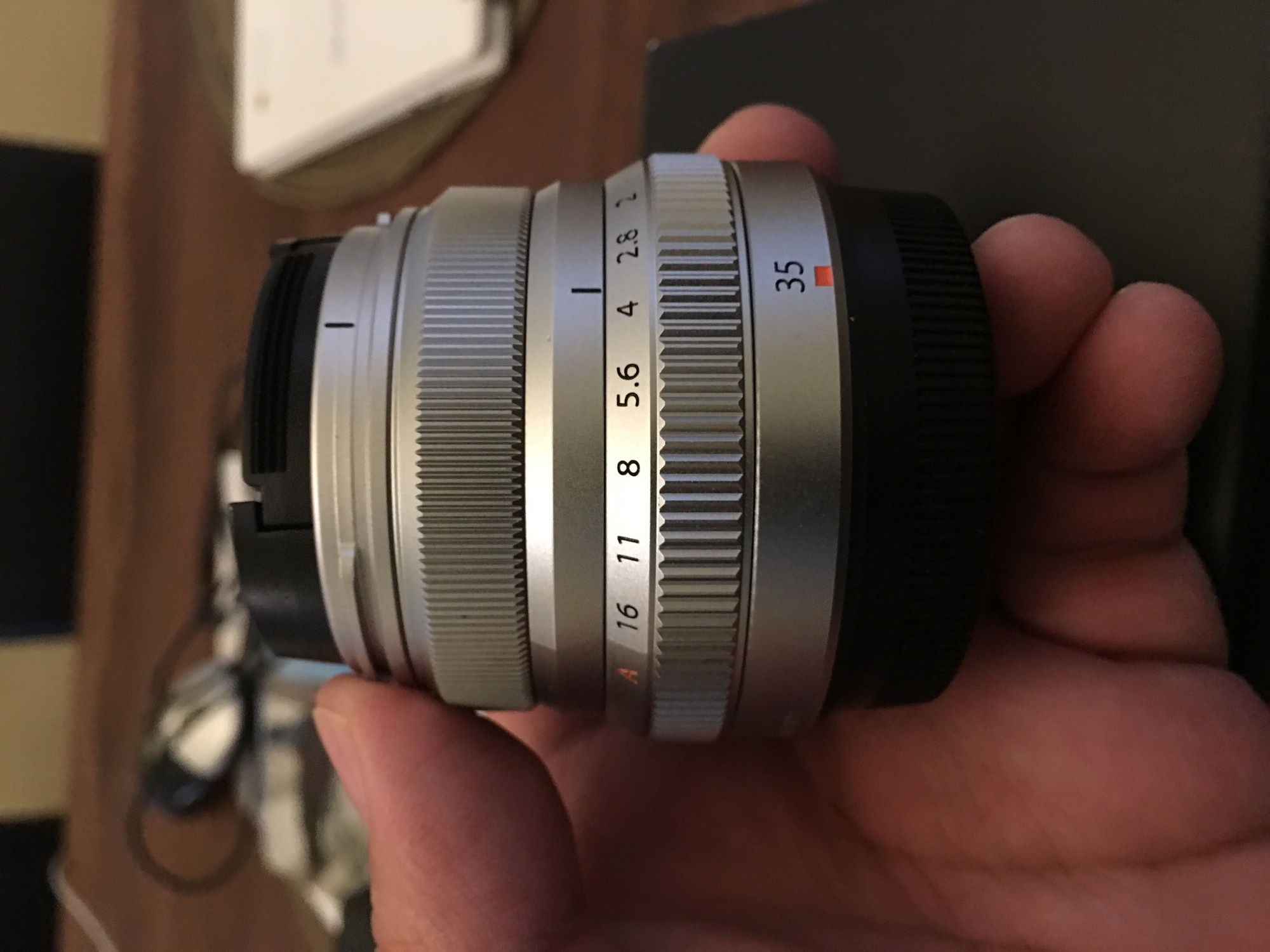 Sold Fujifilm Xf 35mm F 2 R Wr Lens Silver Fm Forums