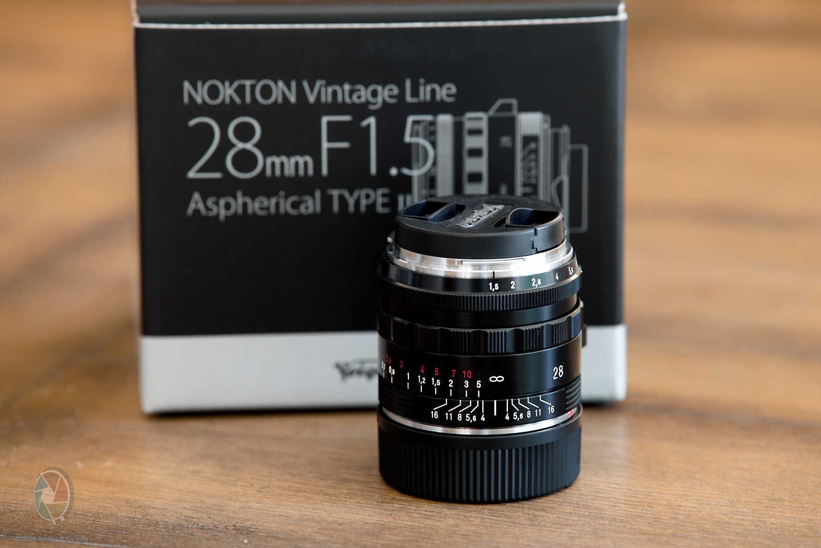 Voigtlander 28mm f/1.5 Nokton Type II VM Lens (Leica M, Bl...