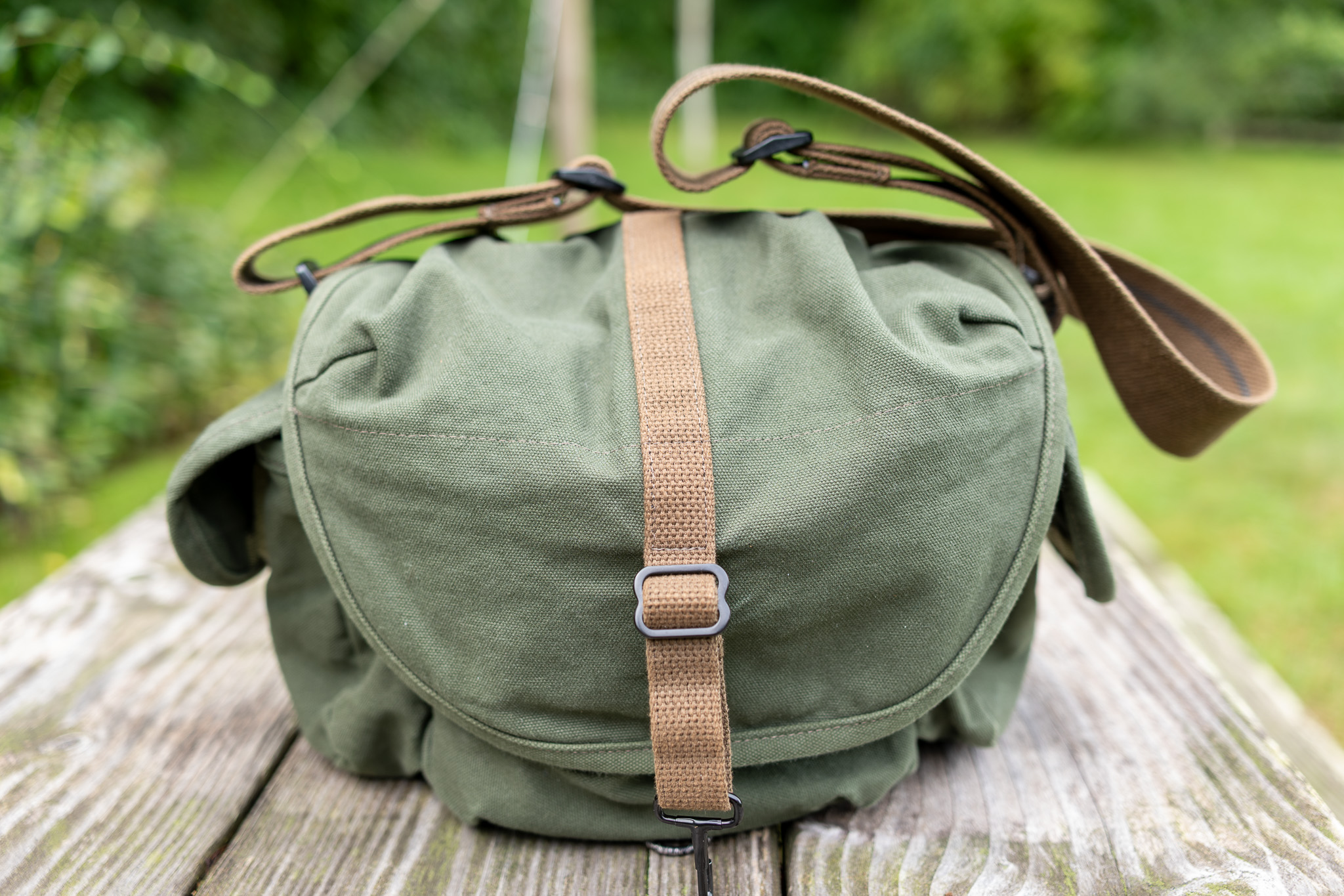 Domke F-4AF Pro System Canvas Camera Bag, Olive