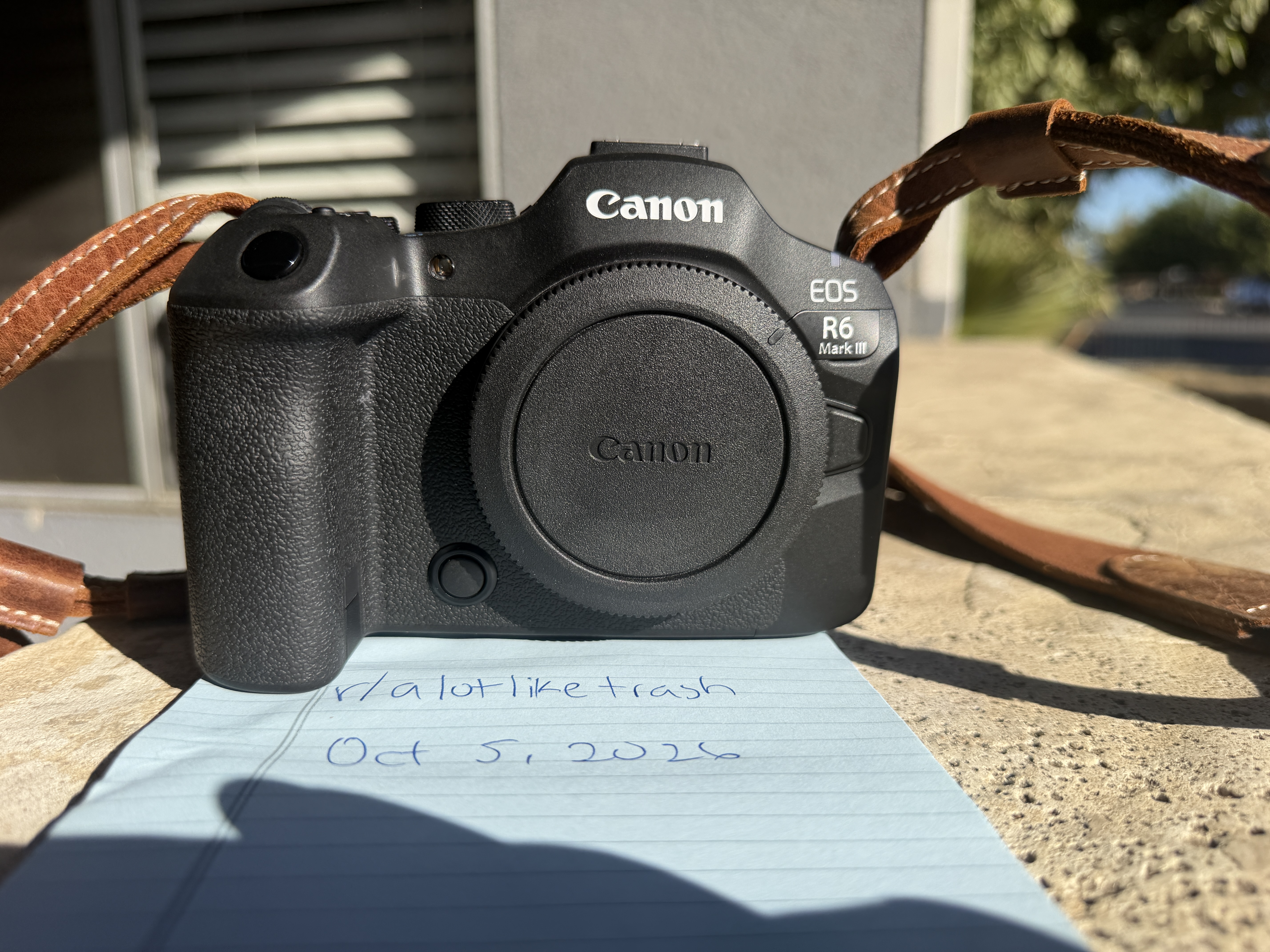 CanonEOS R6 Mark III Mirrorless Camera - Body Only