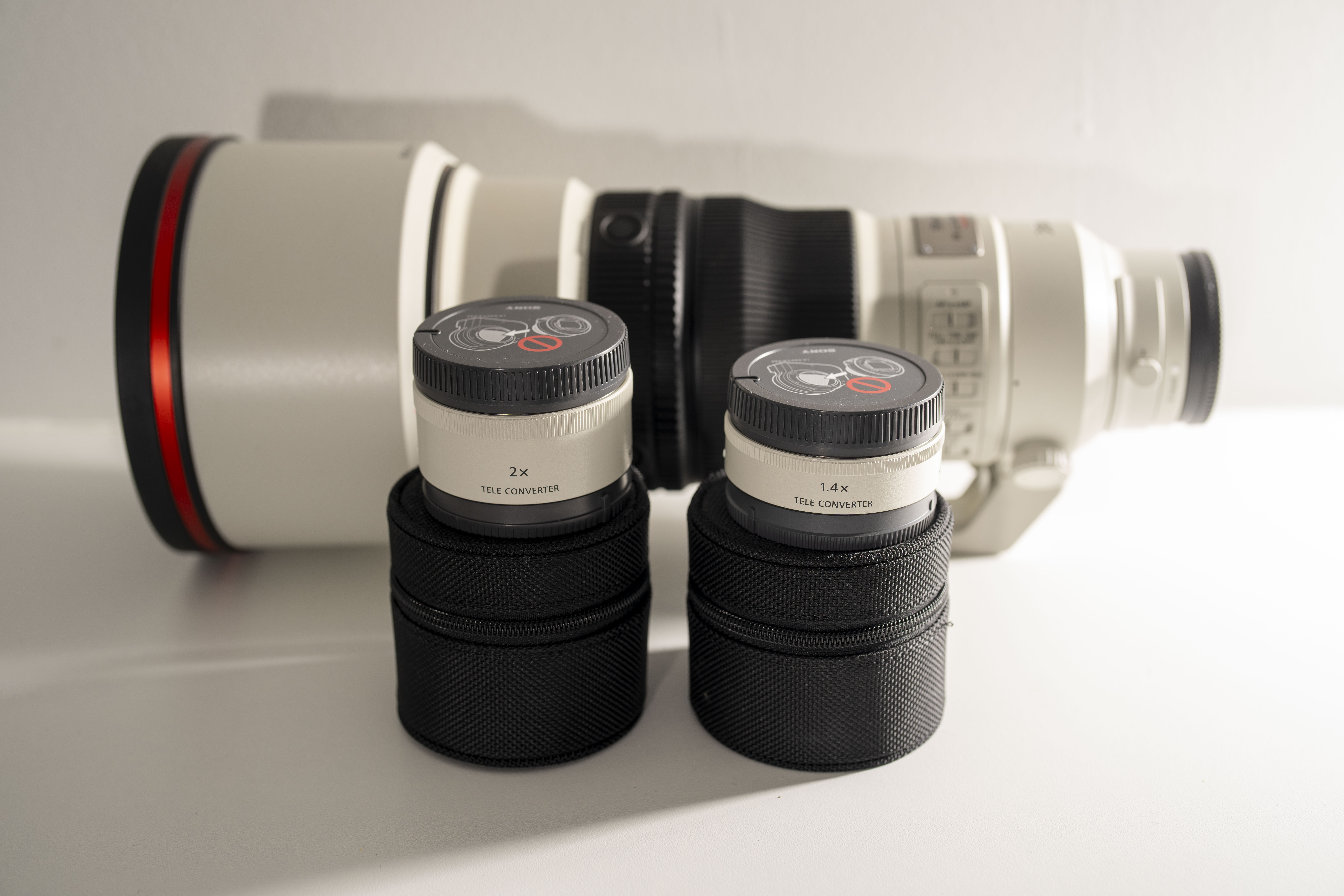 Sony 300mm f2.8 w/ 1.4 and 2.0 TC's