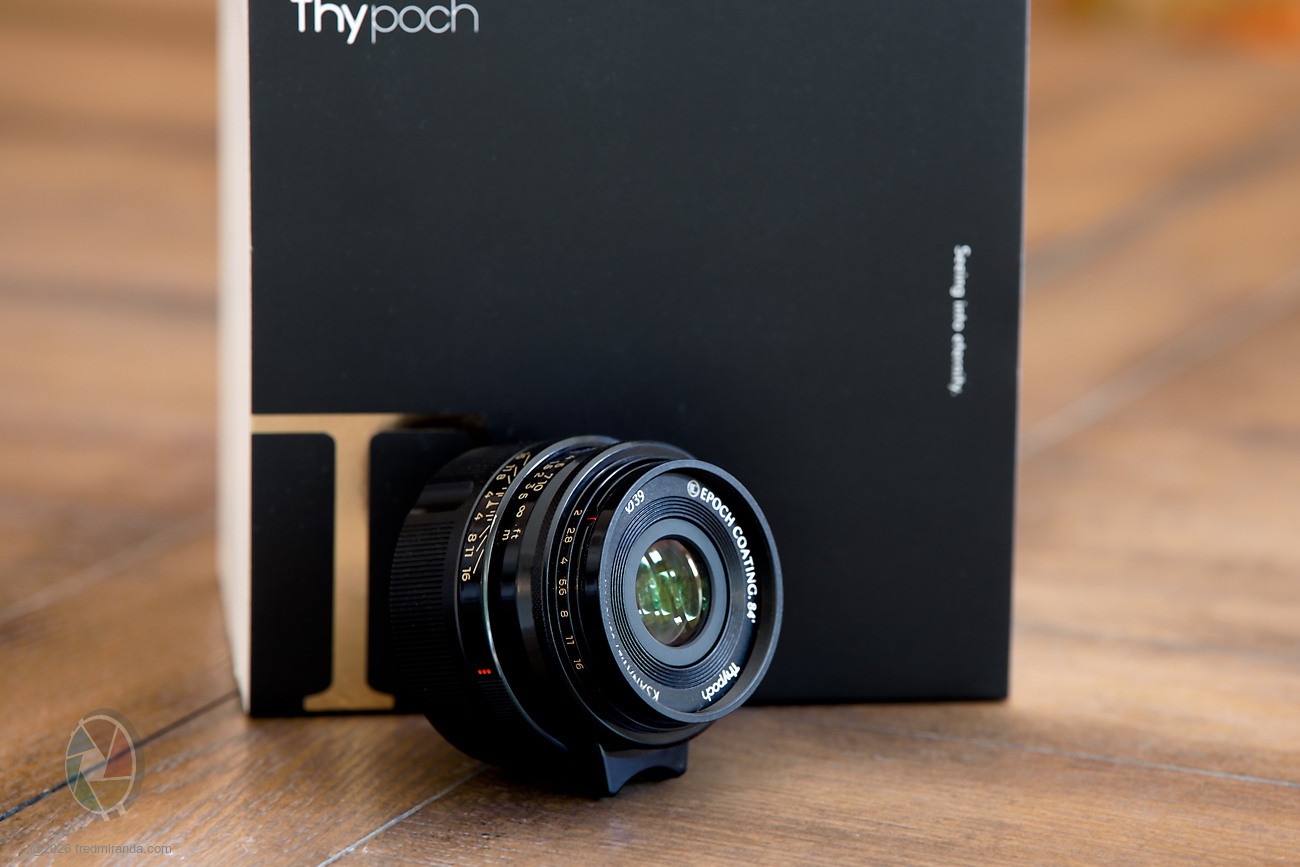 Thypoch Ksana 35mm f/2 ASPH. Black Paint (like new)