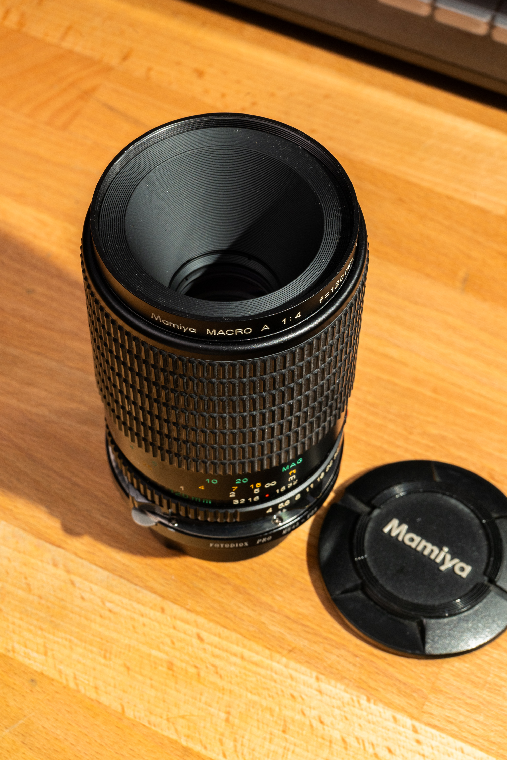 Mamiya 120mm f4 Macro A