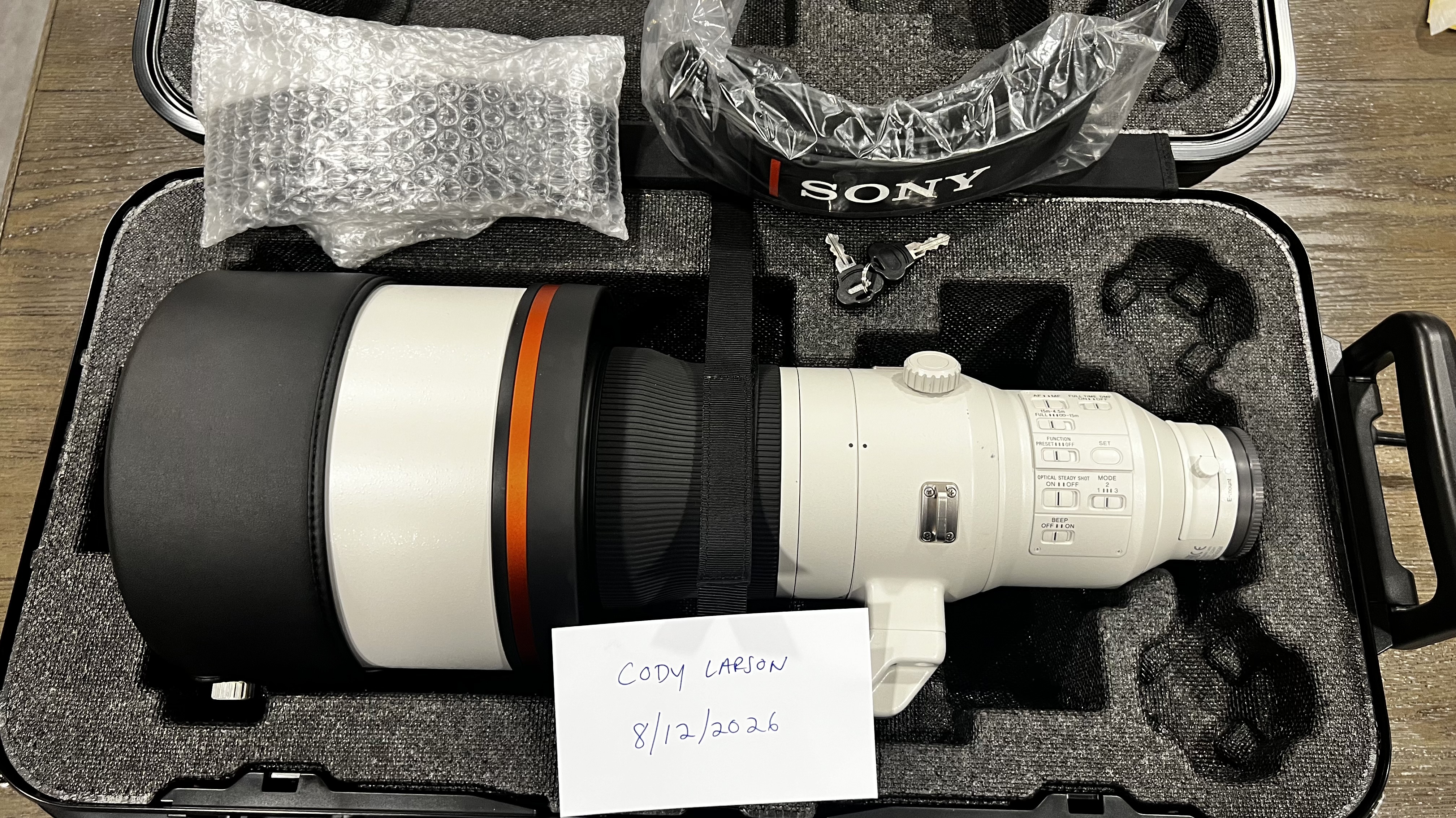 Sony 600mm f4